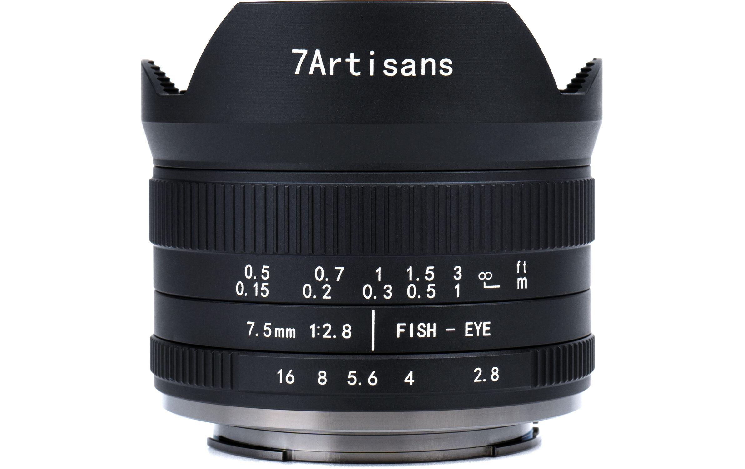 7Artisans Festbrennweite 7.5mm F/2.8 Fisheye Mark II – Nikon Z