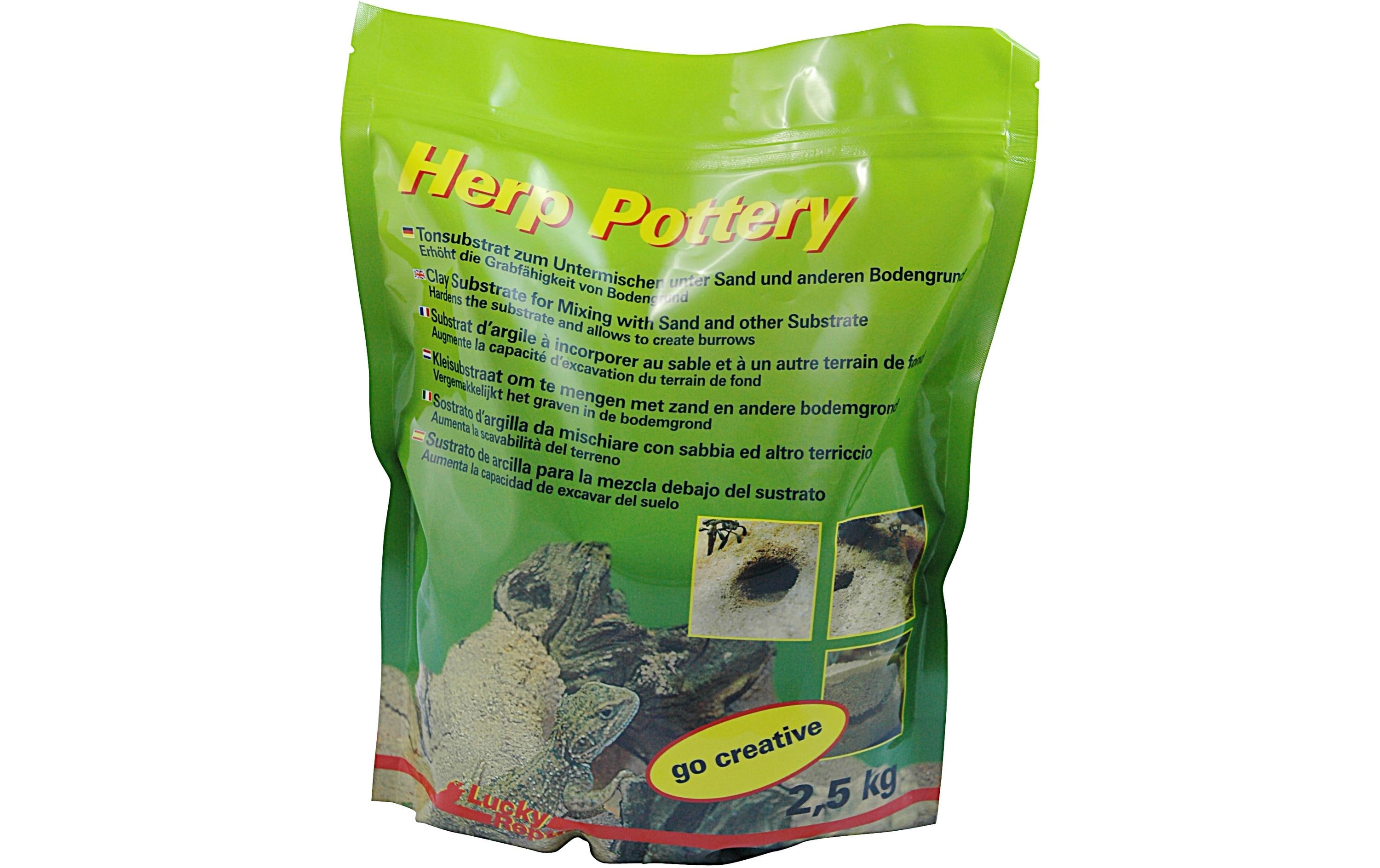 Lucky Reptile Bodensubstrat Herp Pottery 2.5 kg