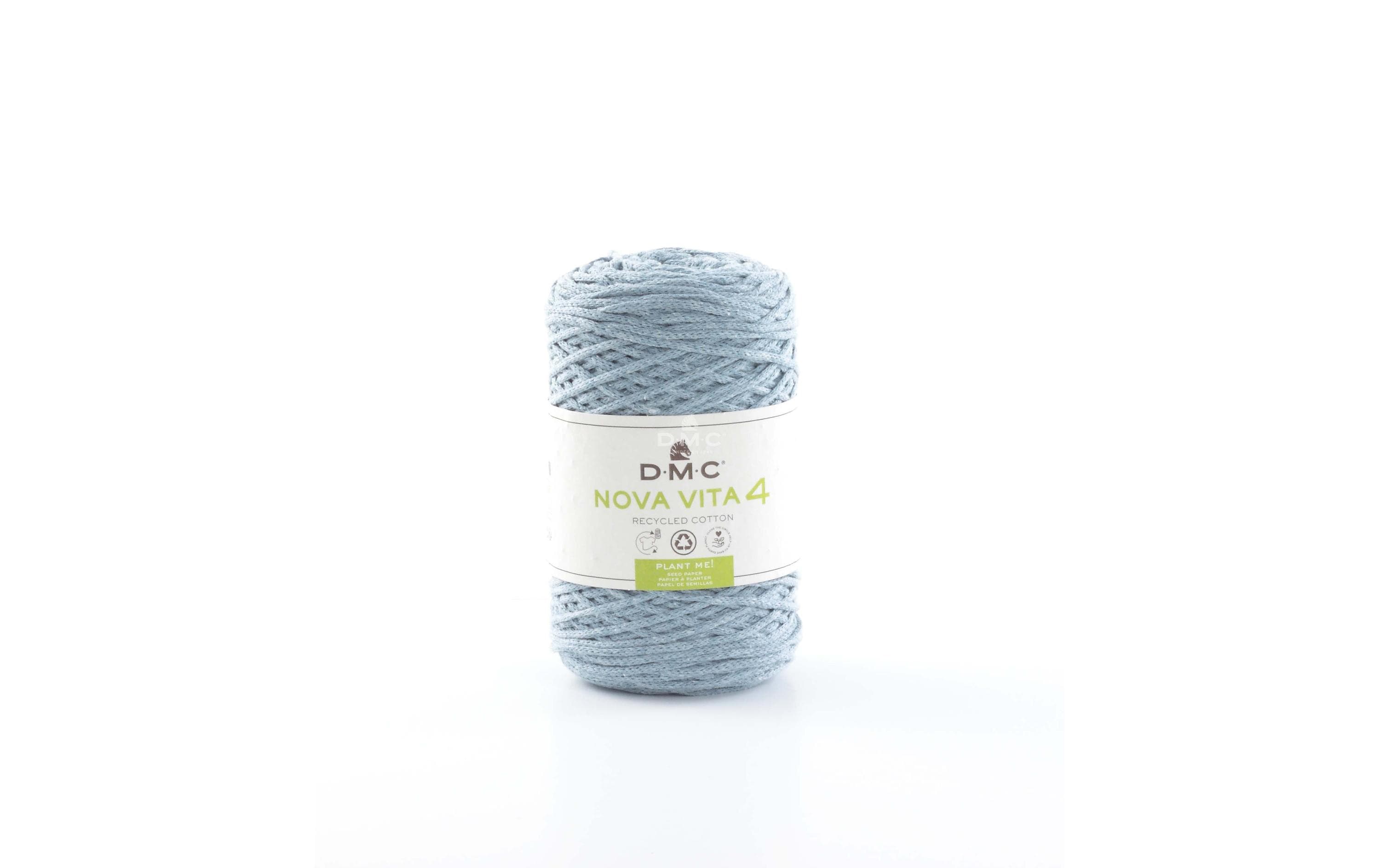 DMC Wolle Nova Vita Makramee Cord 2 mm 250 g Hellblau