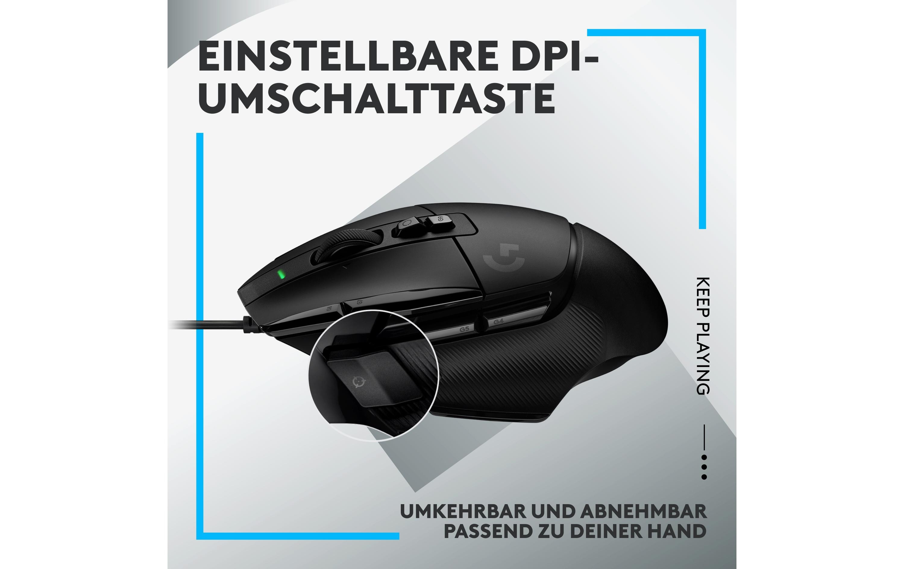 Logitech Gaming-Maus G502 X Schwarz