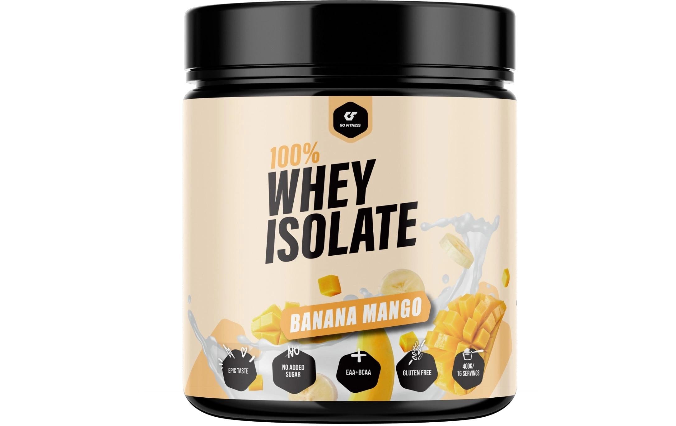 Go Fitness 100% Clear Whey Isolate Banane/Mango 400 g