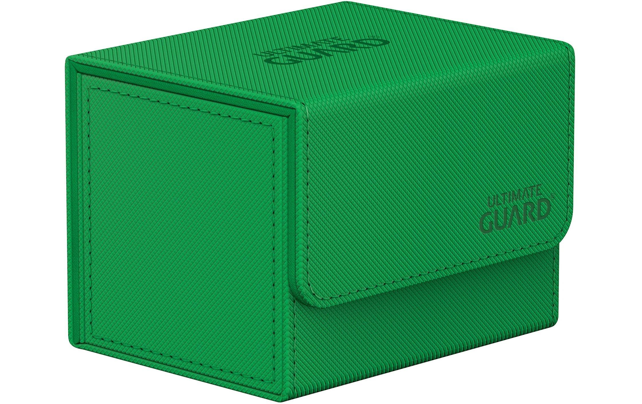 Ultimate Guard Kartenbox XenoSkin Sidewinder Monocolor 100+ Grün