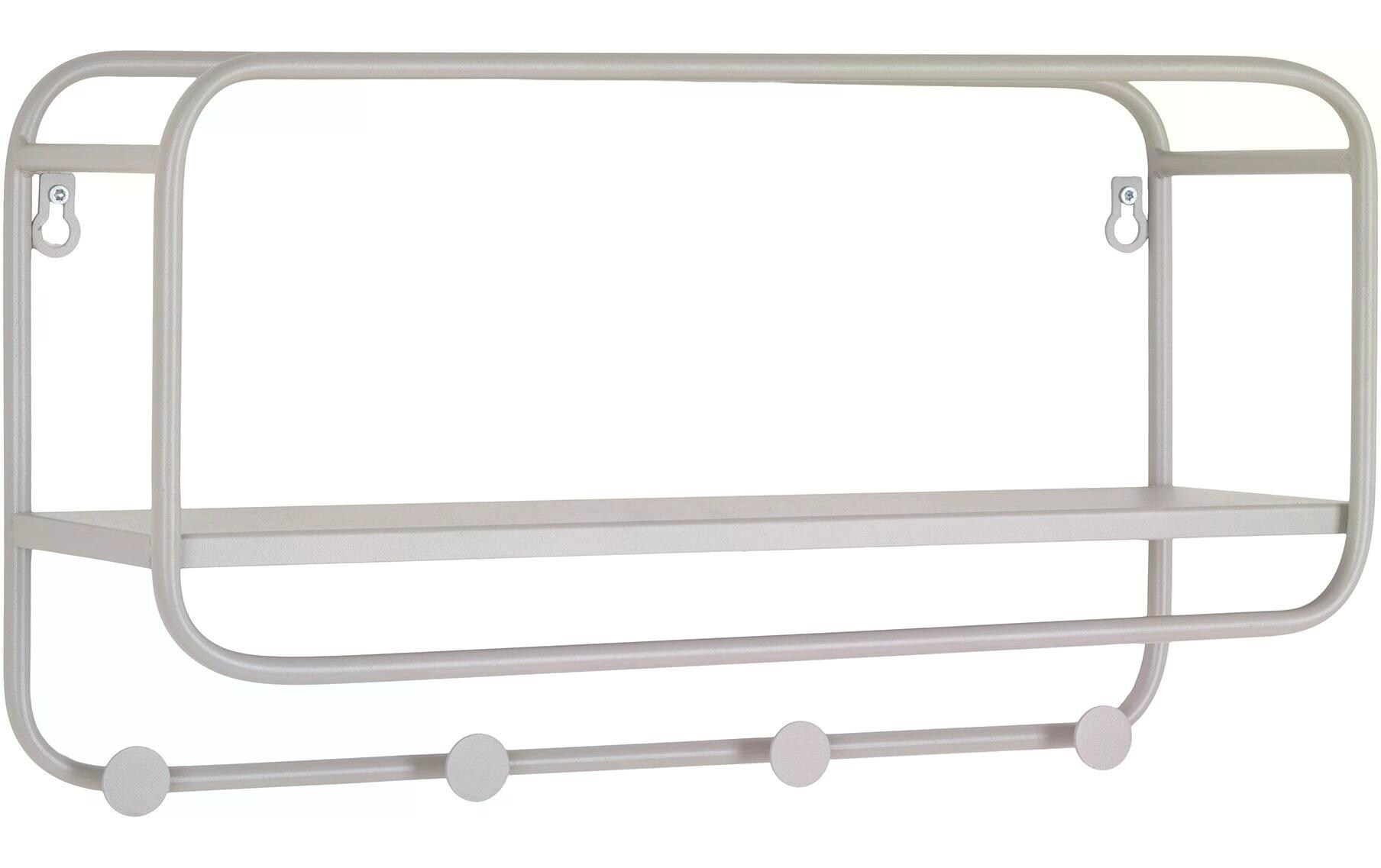 House Nordic Wandgarderobe Feira 45 x 15 x 25 cm, Grau