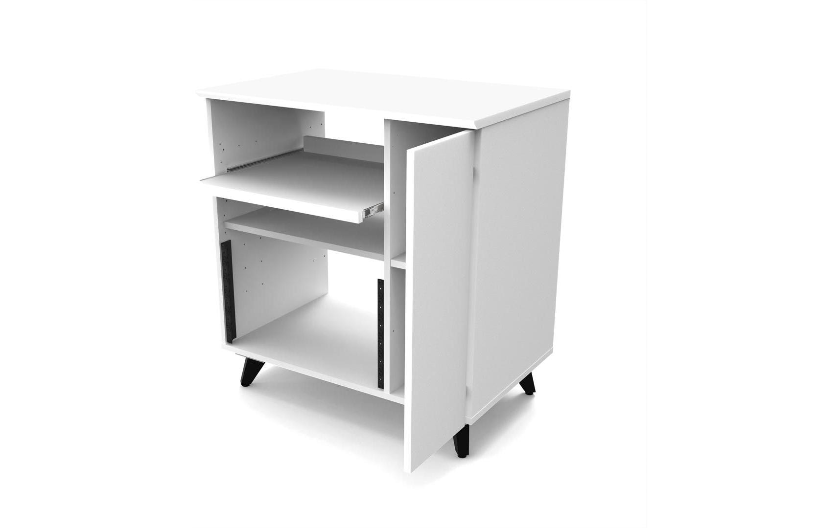 Glorious Erweiterung Modular Side Rack – Weiss