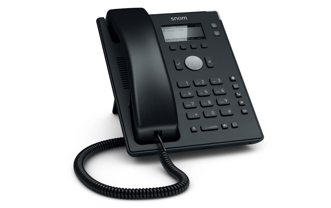 snom Tischtelefon D120 Schwarz