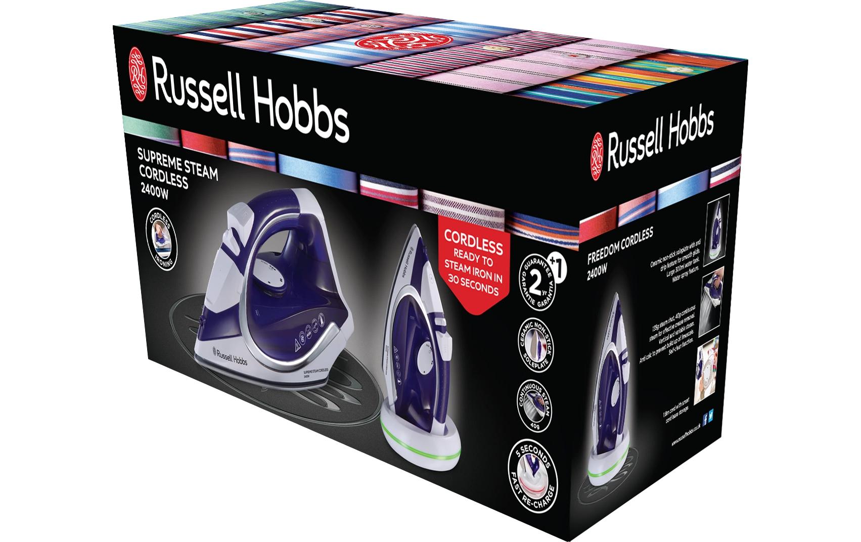 Russell Hobbs Dampfbügeleisen Supreme Steam Cordless