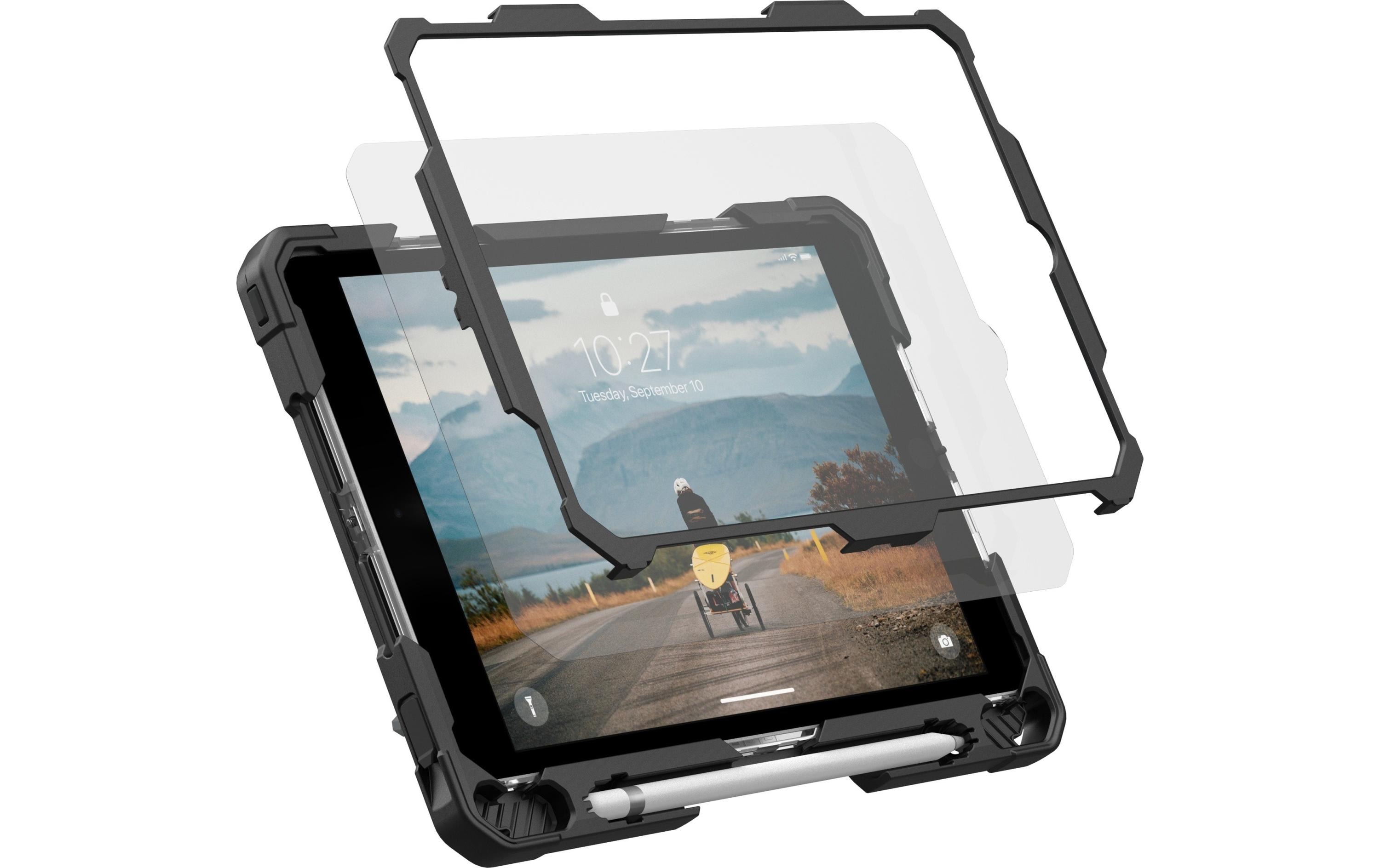 UAG Tablet Back Cover Plasma iPad (7/8/9th Gen.) Ice/Black