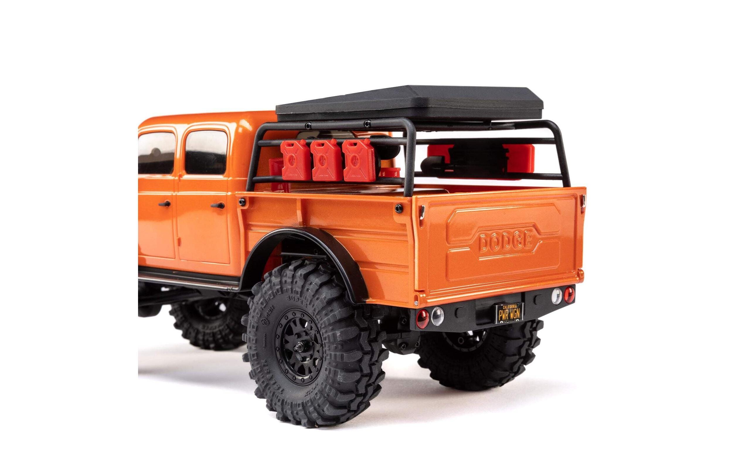 Axial Scale Crawler SCX24 Dodge Power Wagon Orange, 1:24, RTR