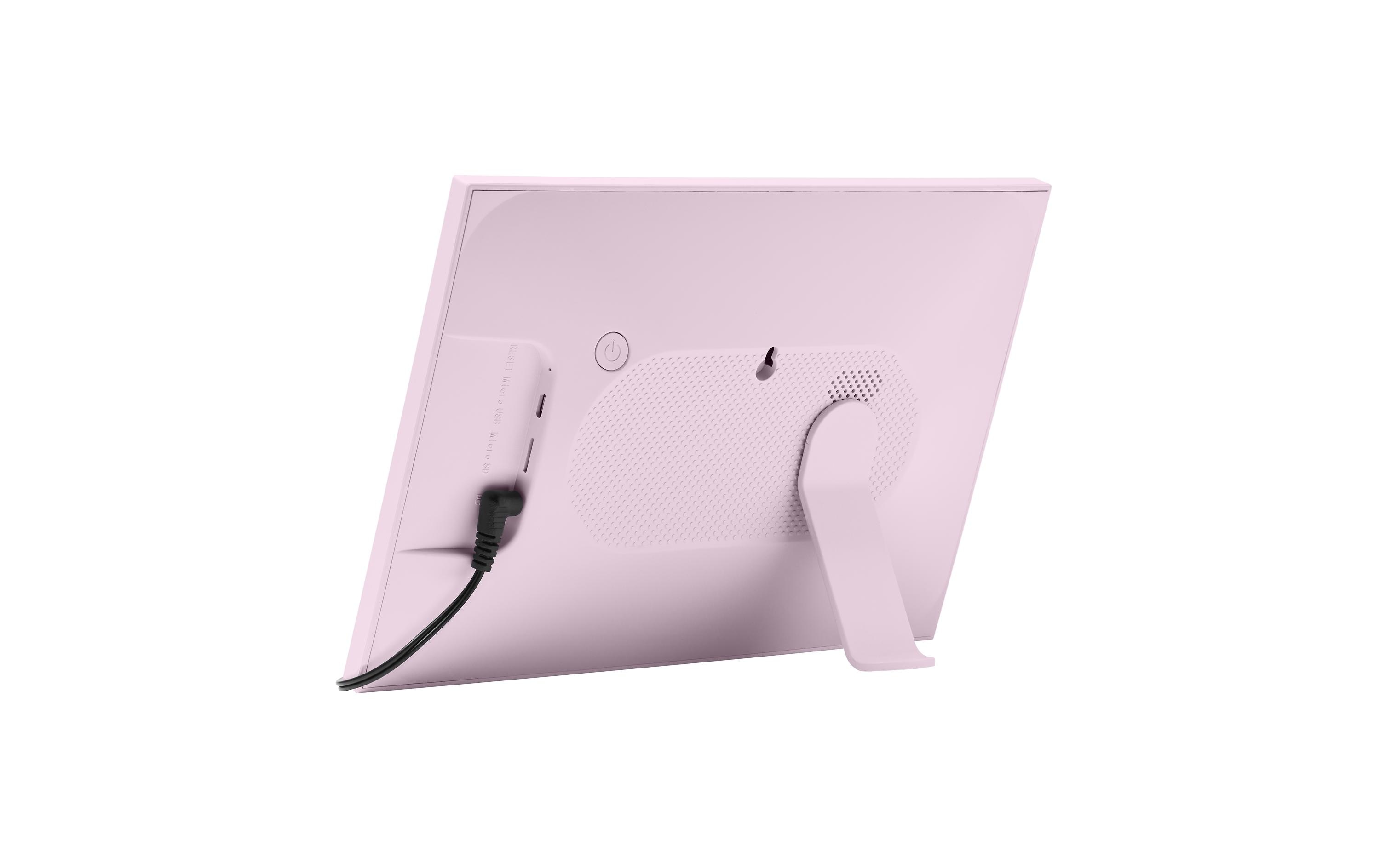 PIXIE Digitaler Bilderrahmen 10.1 Pink