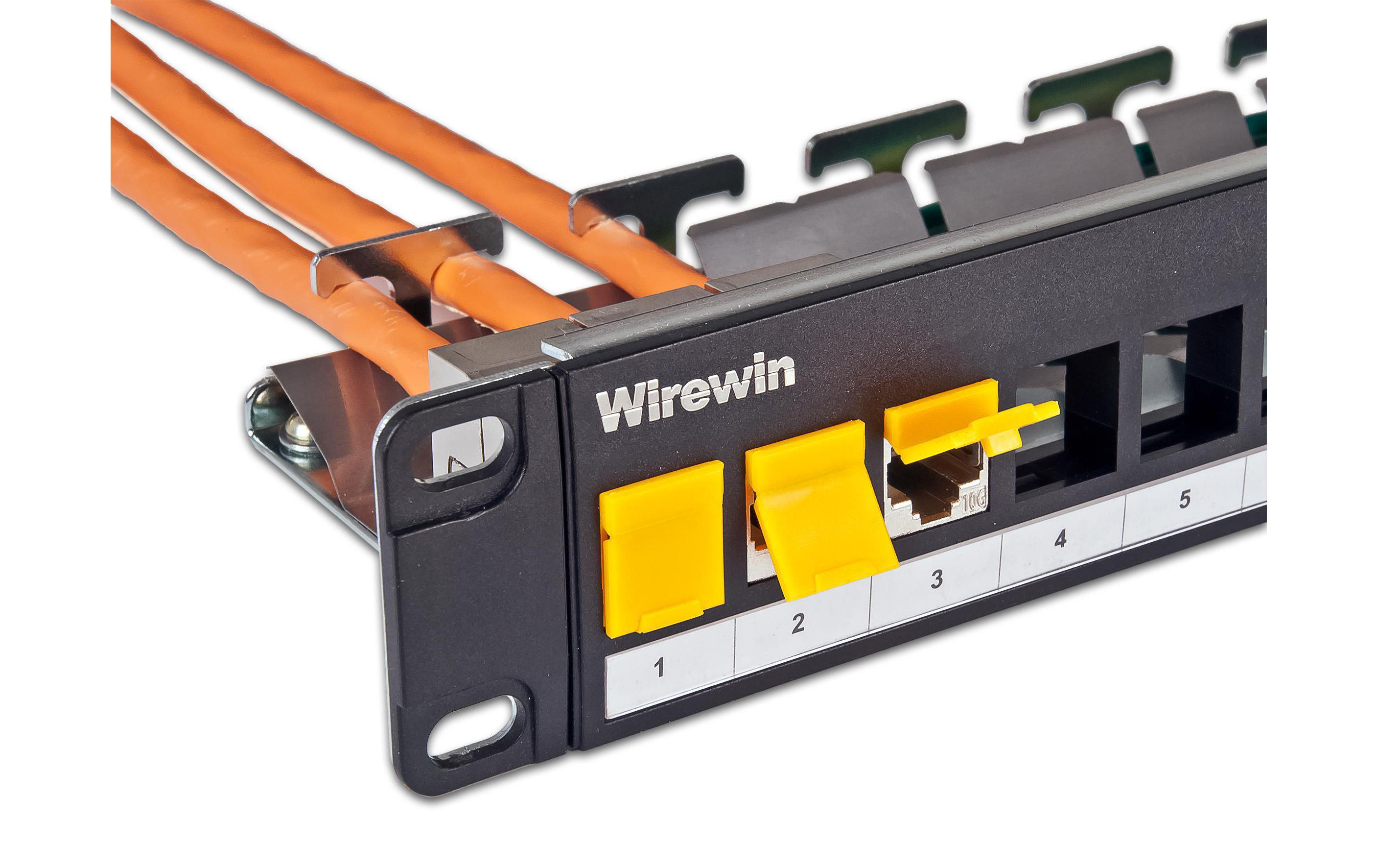 Wirewin Keystone-Modul Cat.6A STP EA 12 Stück