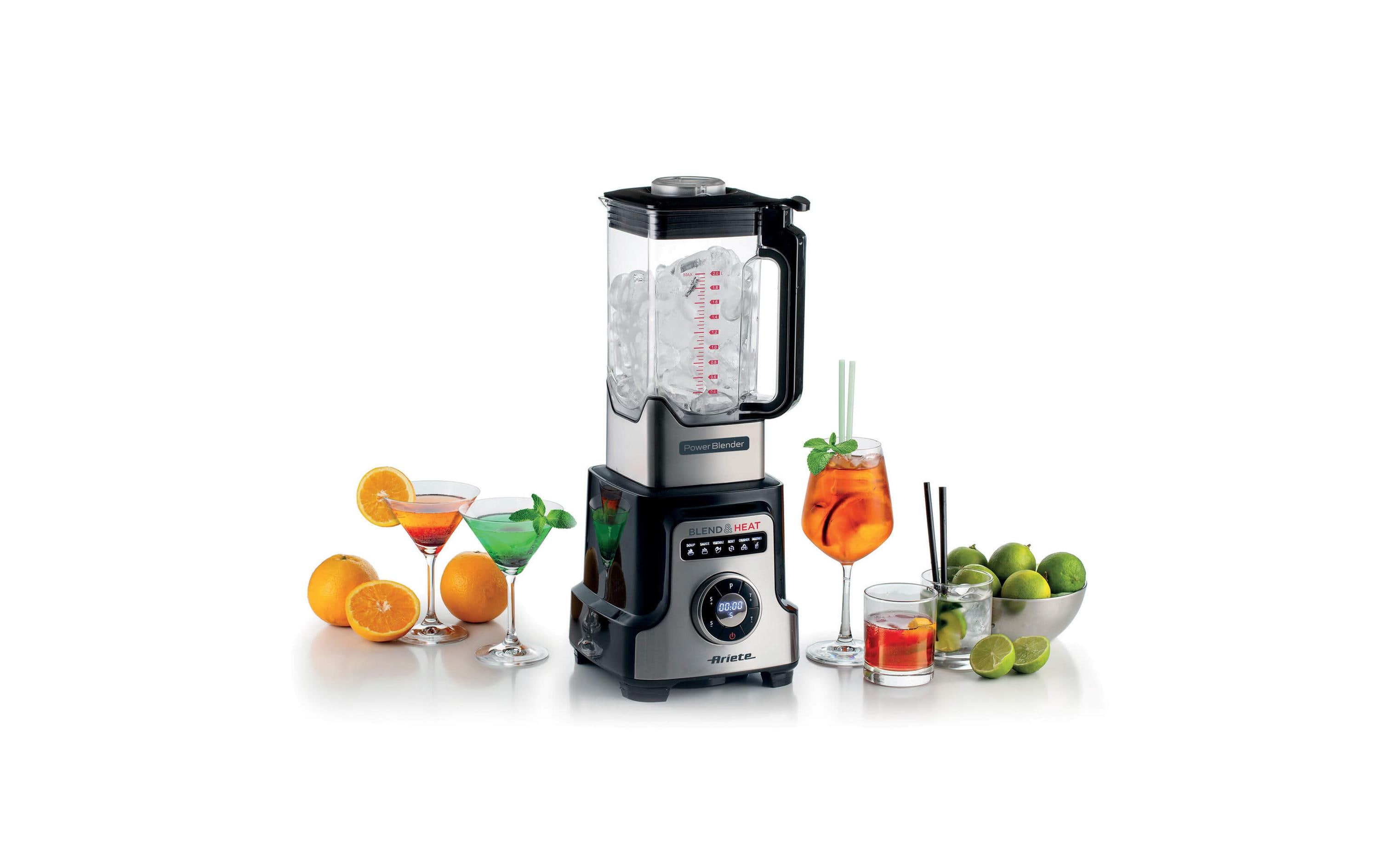 Ariete Standmixer Power Blender Schwarz/Silber