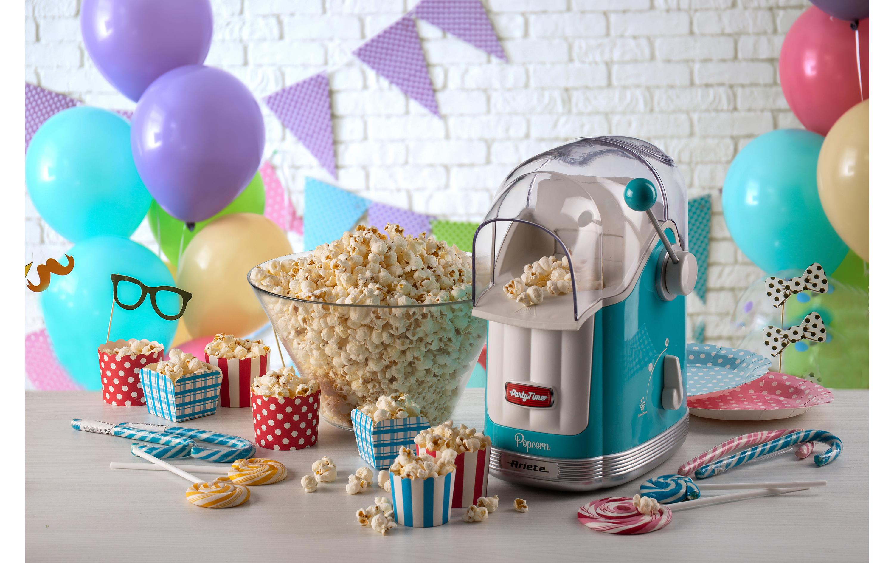 Ariete Popcorn Maschine Party Time ARI-2958-BL Blau/Weiss