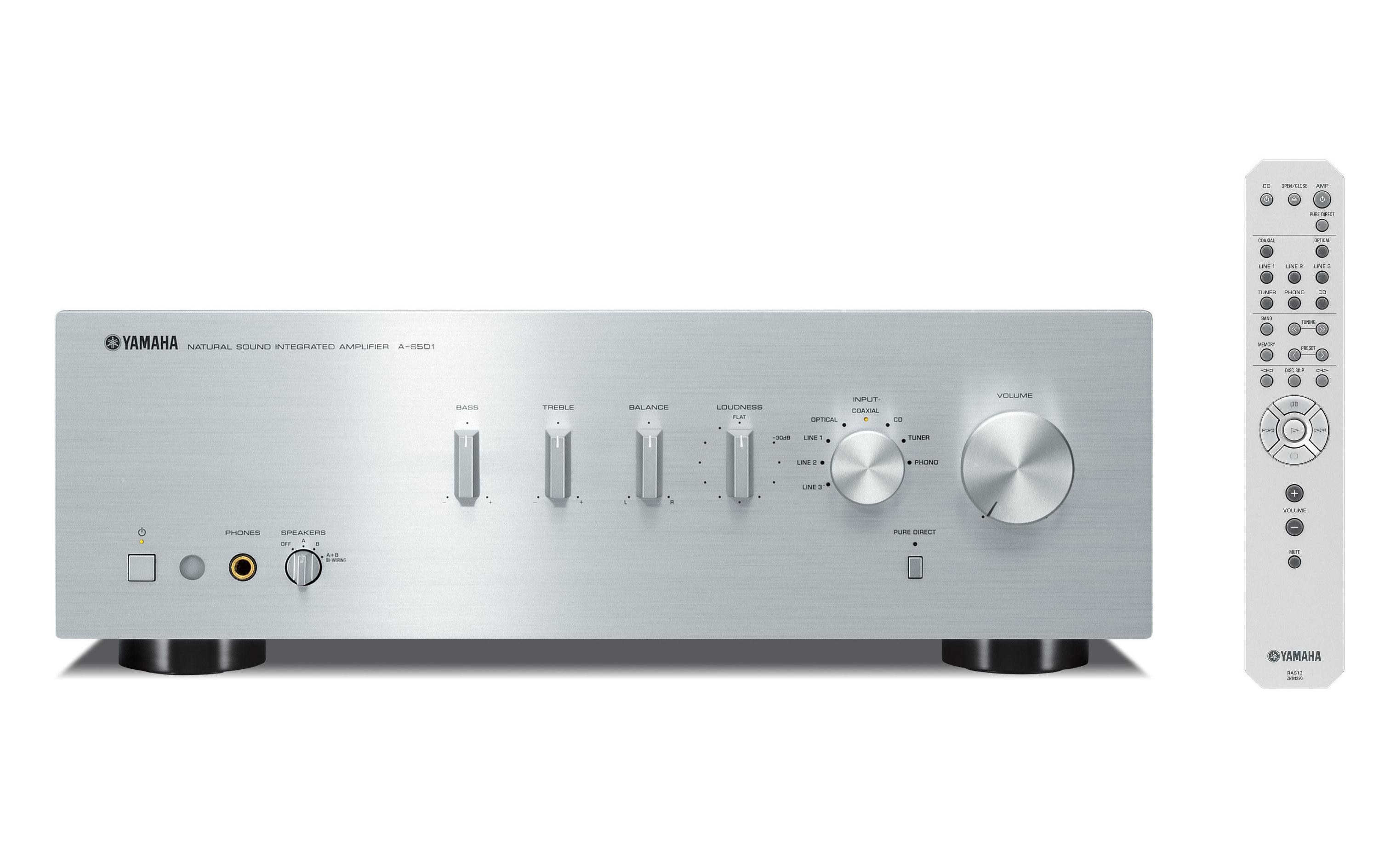 Yamaha Stereo-Verstärker A-S501 Silber