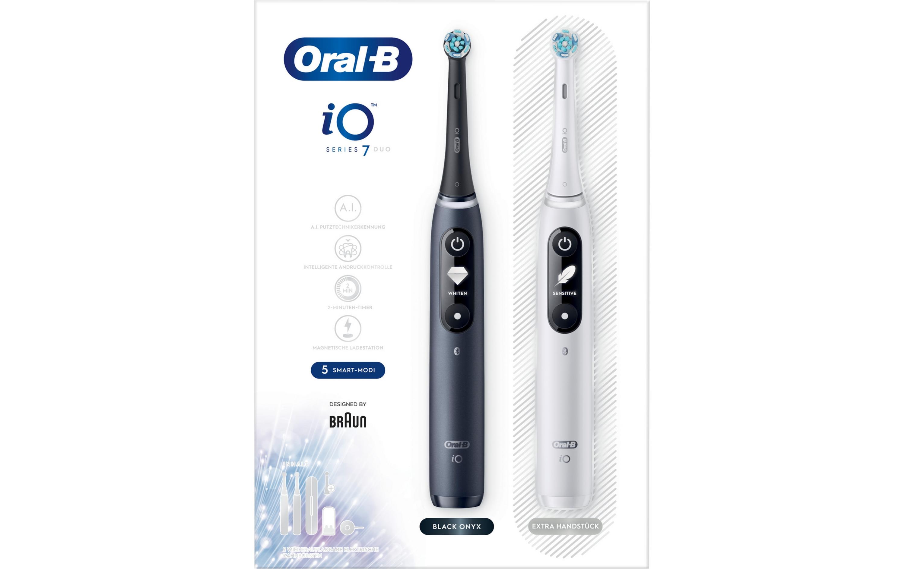 Oral-B iO Series 7 Duo Black Onyx/White Alabaster