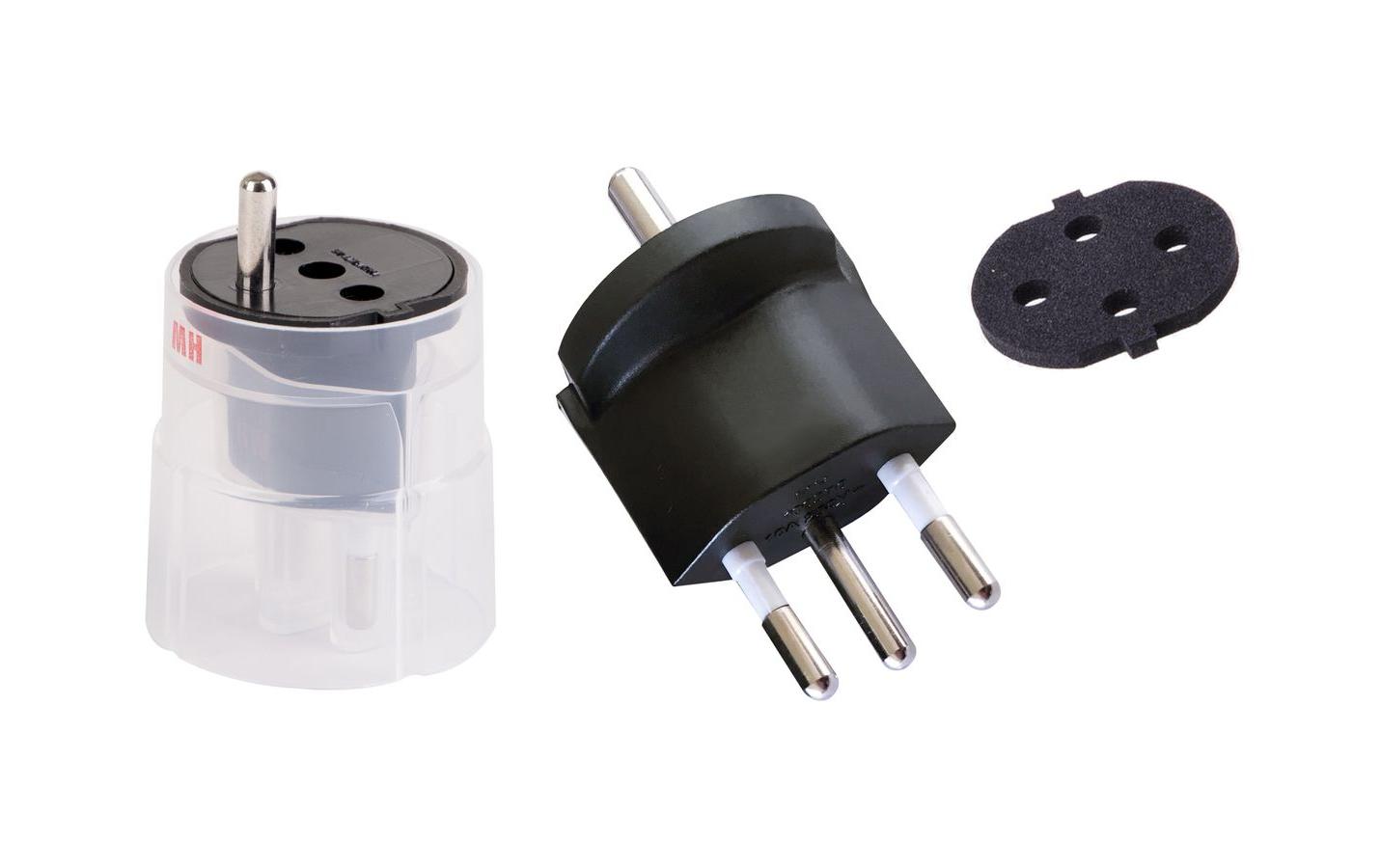 STEFFEN Fixadapter SchuKo Konturenstecker – T12 IP44 mit Moosgummi