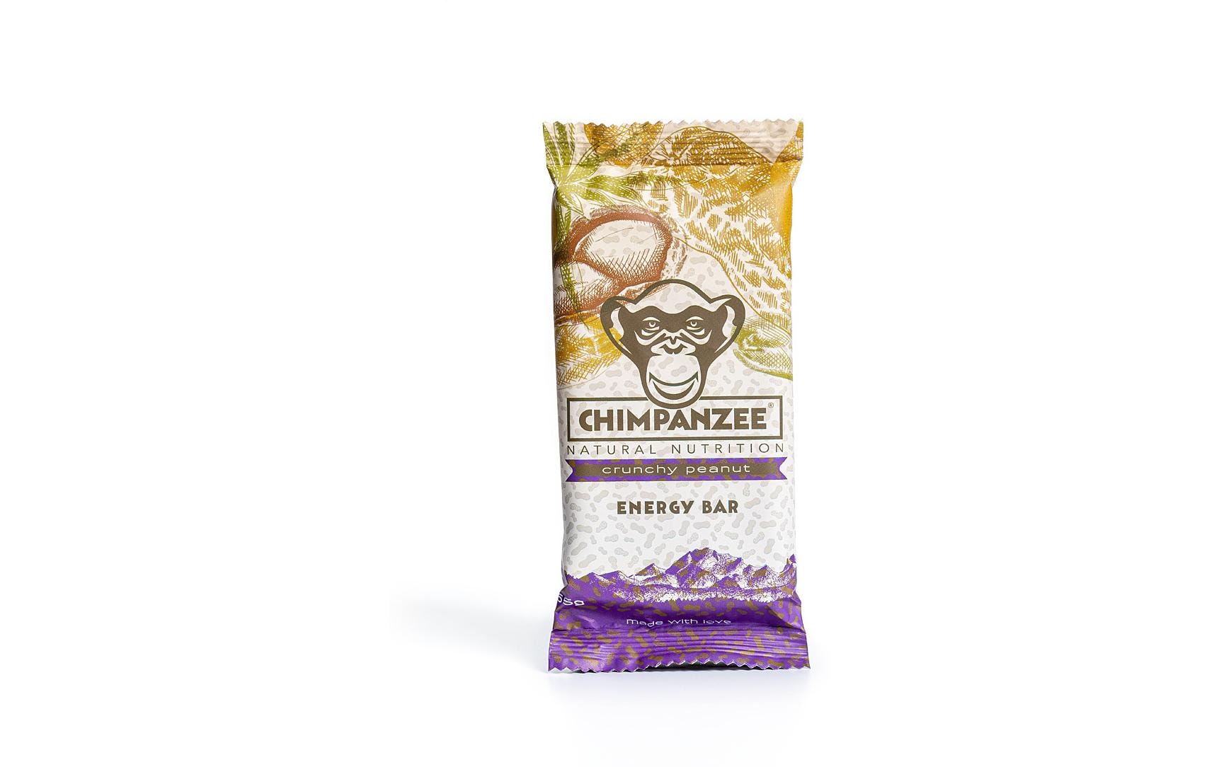 Chimpanzee Energy Bar, Box Erdnuss, 20 x 55 g