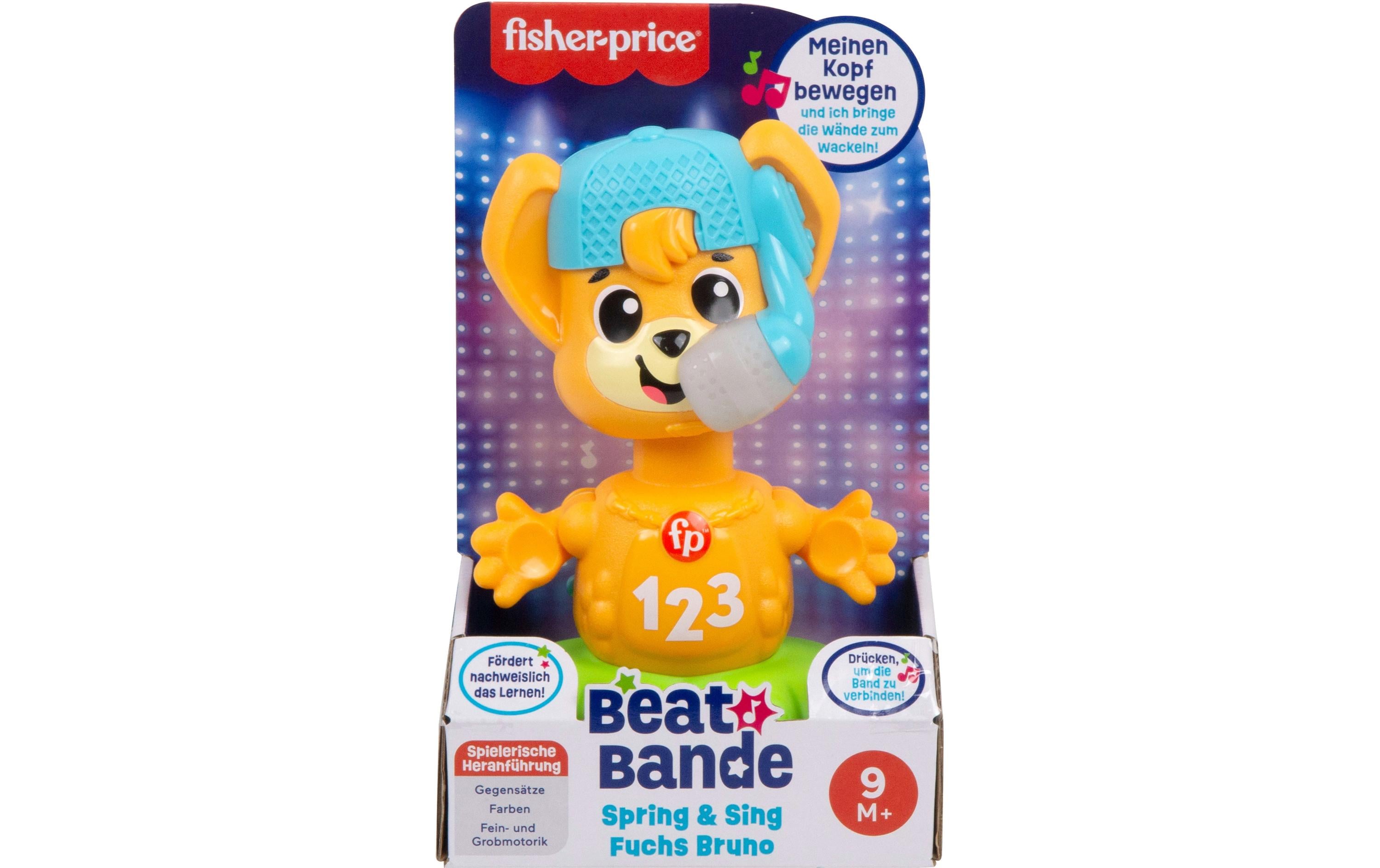 Fisher-Price Beat Bande Spring & Sing Fuchs Bruno -DE-