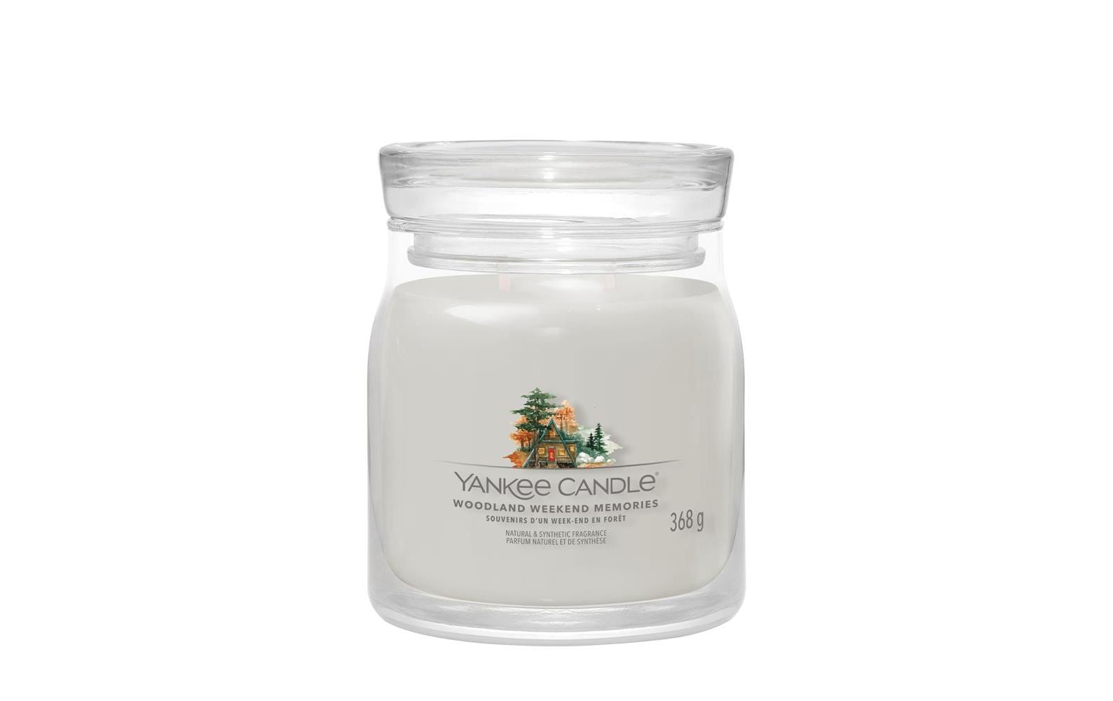 Yankee Candle Signature Duftkerze Woodland Weekend Memories Signature Medium Jar