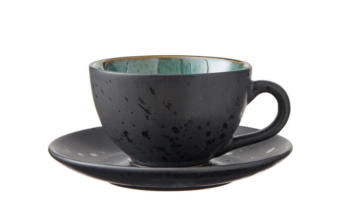 Bitz Kaffeetasse 240 ml, 4 Stück, Schwarz/Mehrfarbig