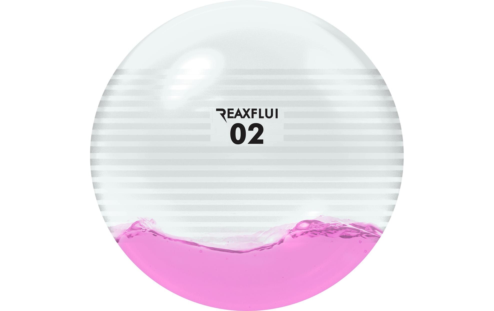 Reaxing Medizinball FLUI Transparent, 24 cm, 2 kg