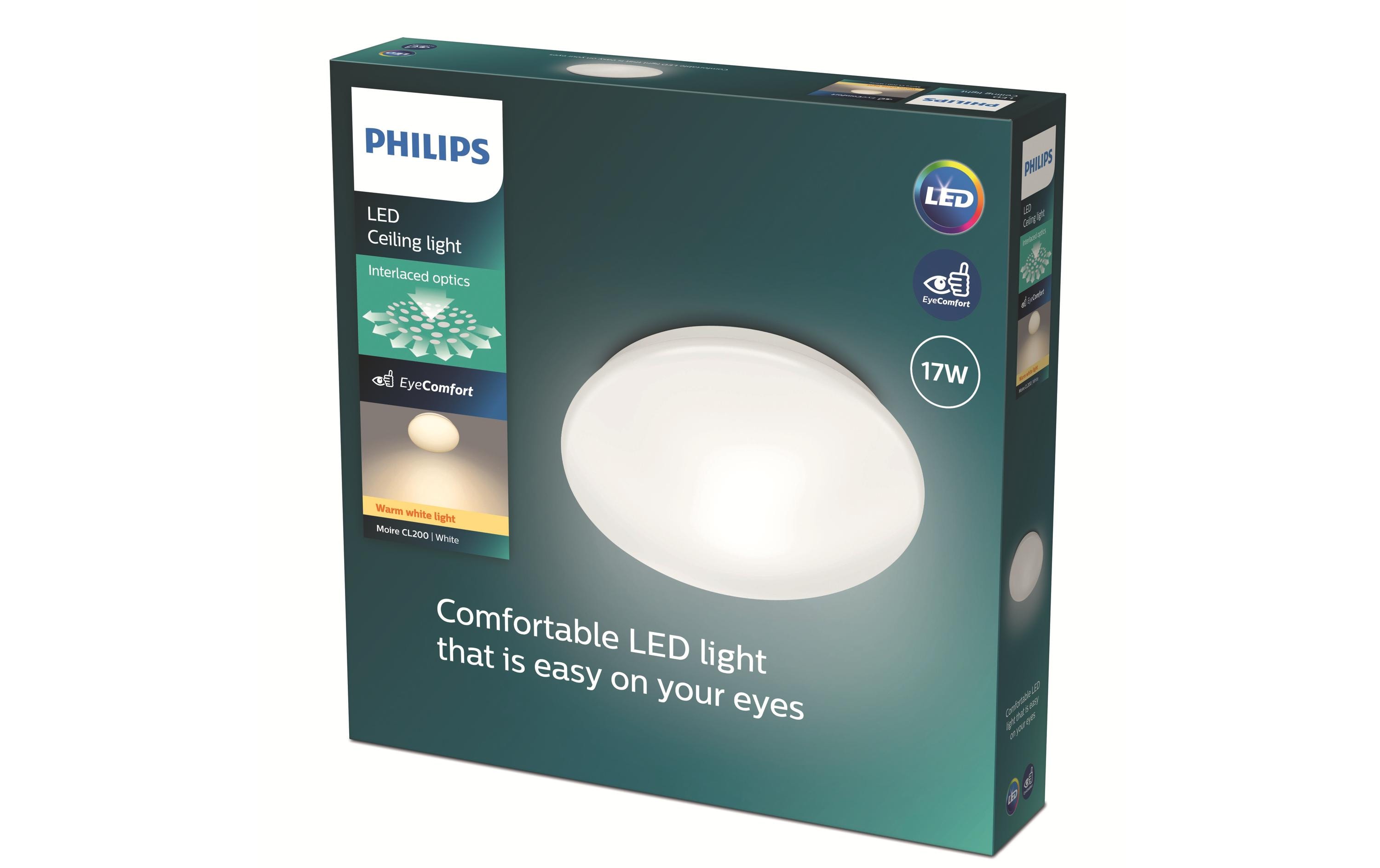 Philips Deckenleuchte Moire CL200 RD 17W 2700K W HV 06