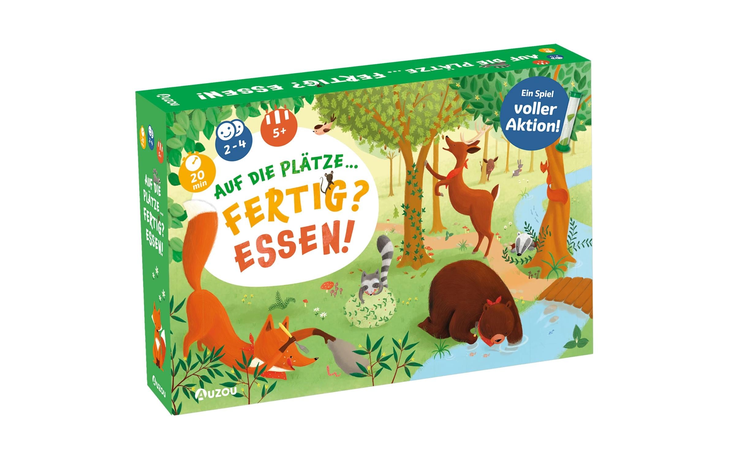 HUCH! Kinderspiel Auf die Plätze Fertig? Essen!