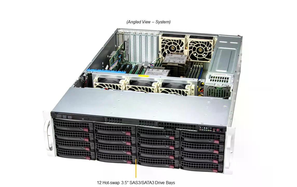 Supermicro Barebone Storage SuperServer SSG-631E-E1CR16H