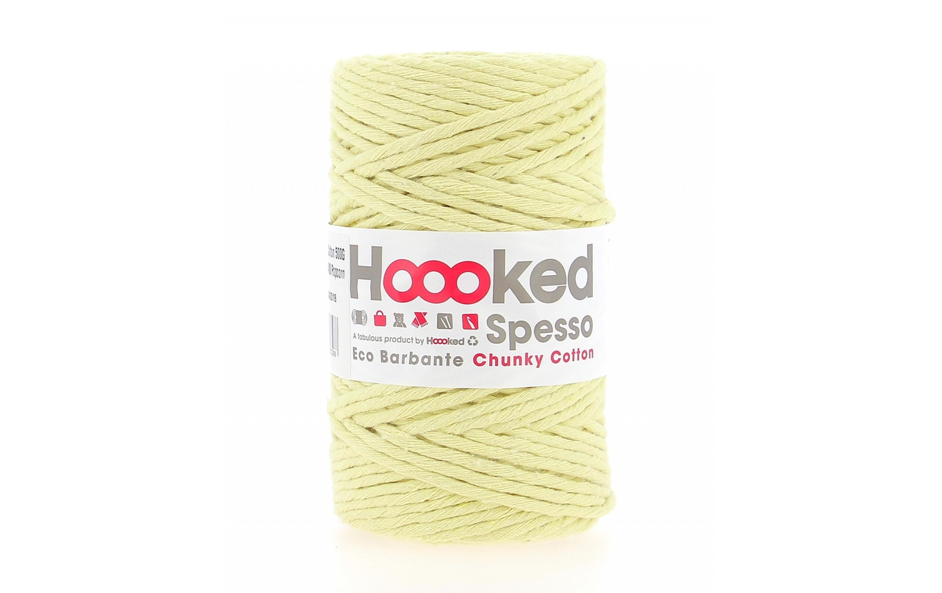 Hoooked Wolle Spesso Chunky Makramee Rope 500 g Pastellgelb