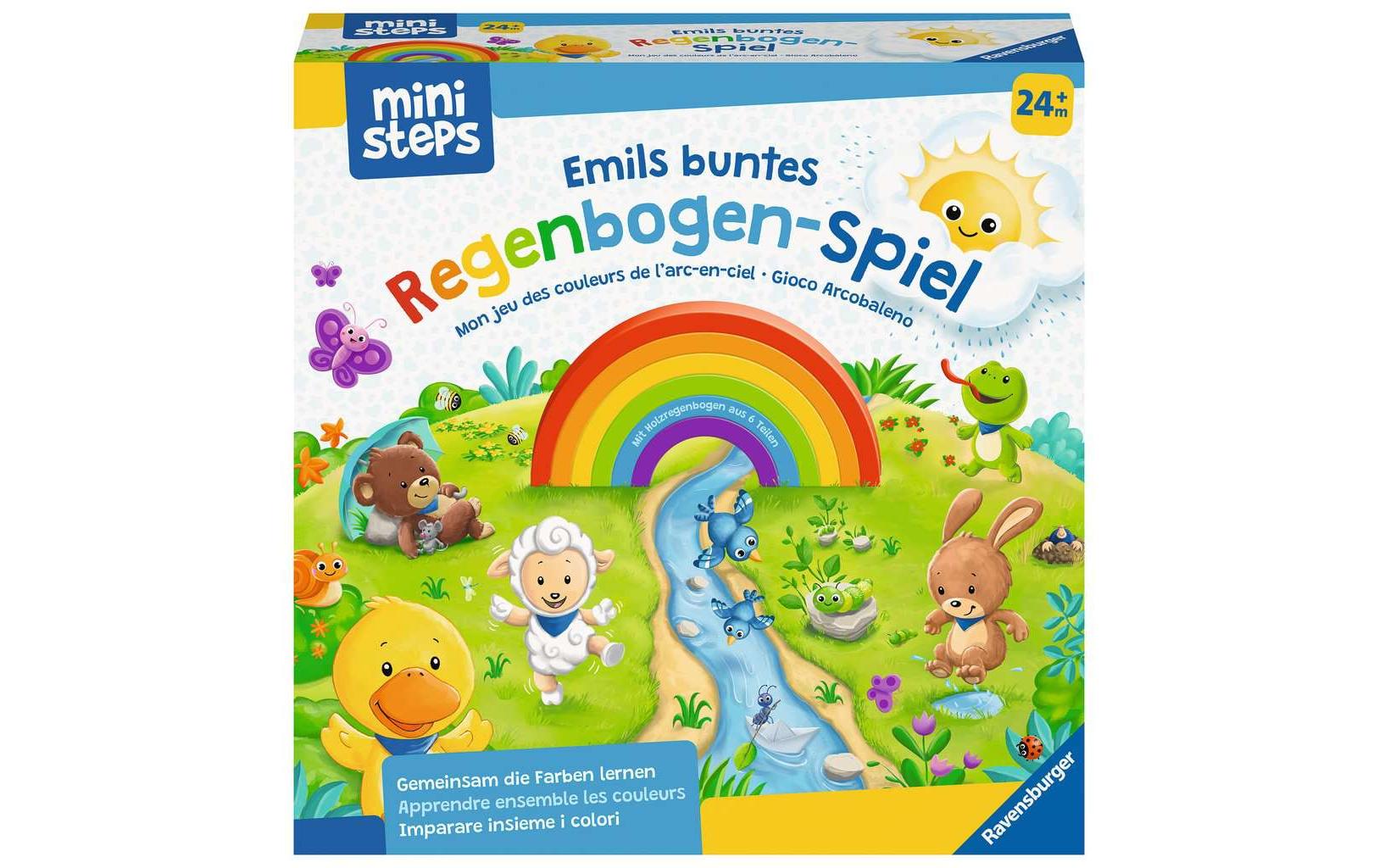 Ravensburger ministeps: Emils buntes Regenbogen-Spiel