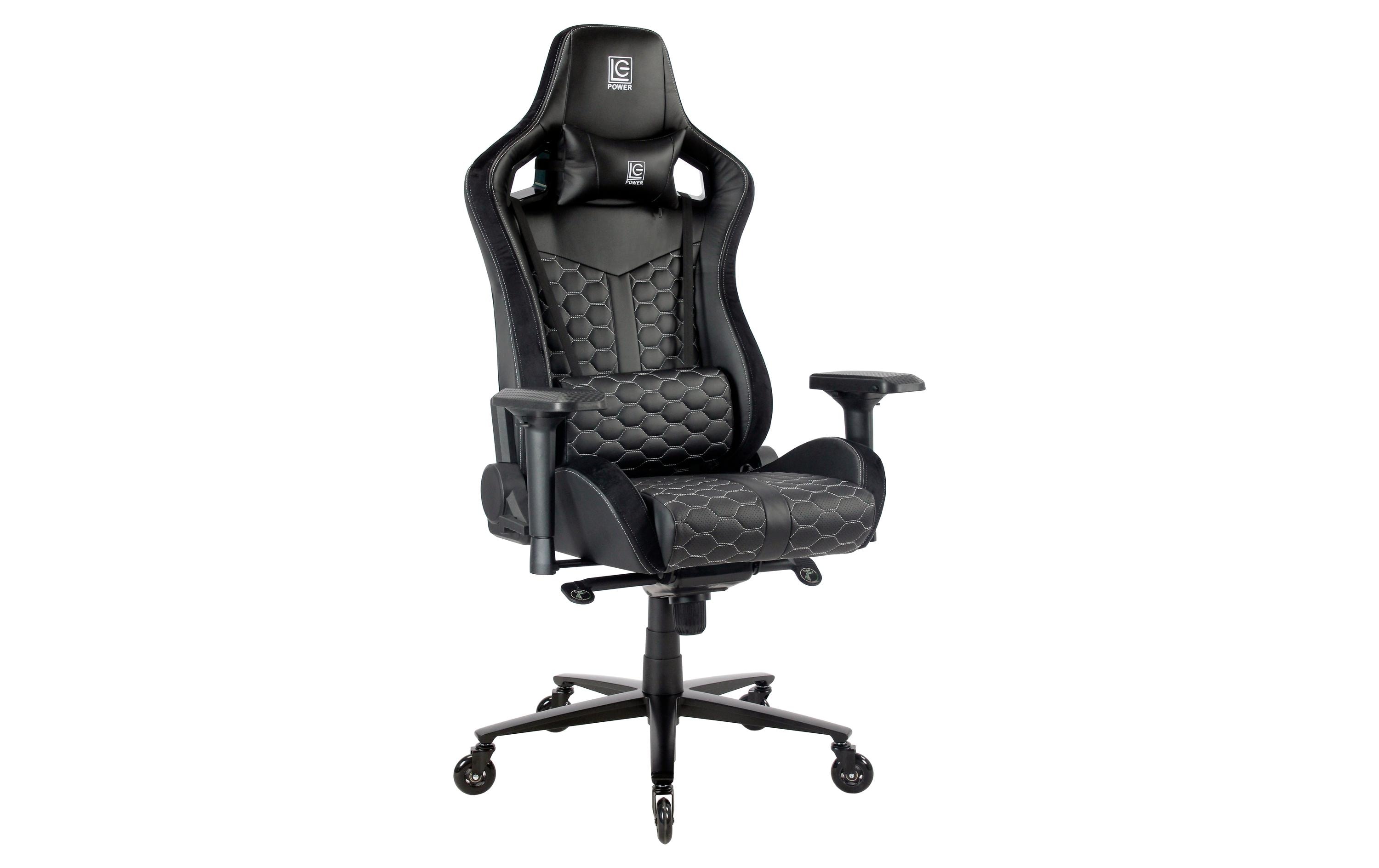 LC-Power Gaming-Stuhl LC-GC-801BW Schwarz