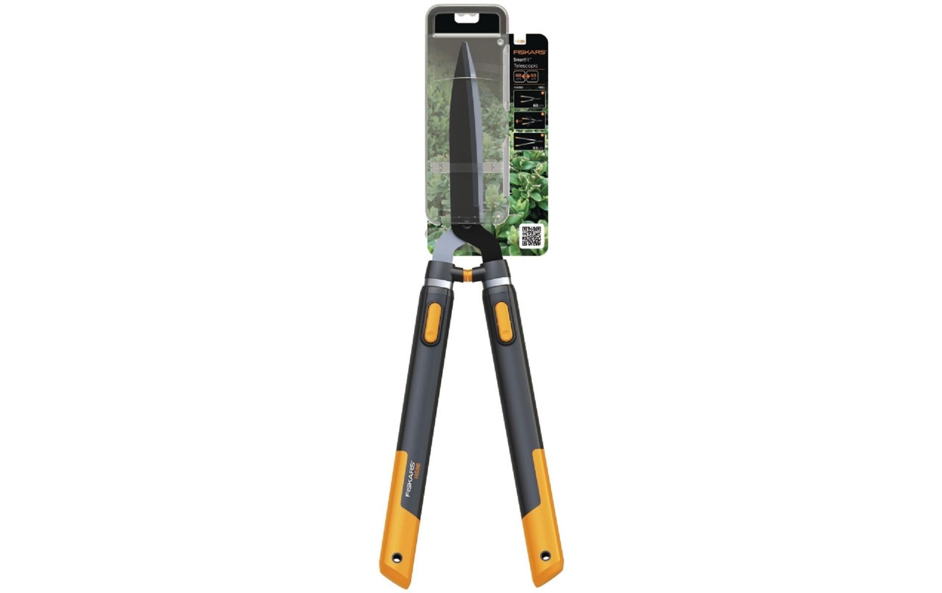 Fiskars Teleskop-Heckenschere SmartFit HS86, 68 cm