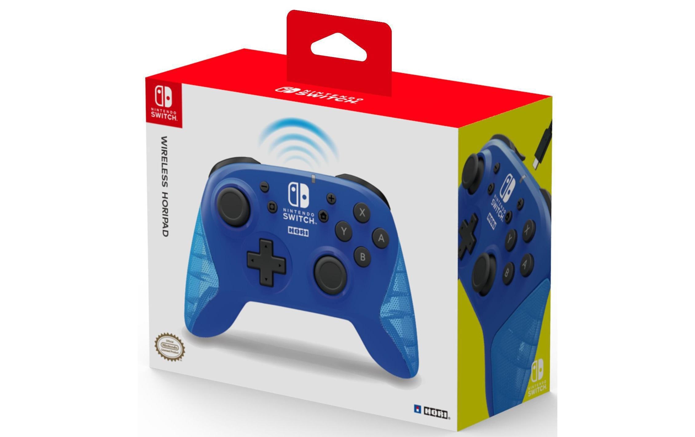 Hori Controller Wireless Horipad Blau