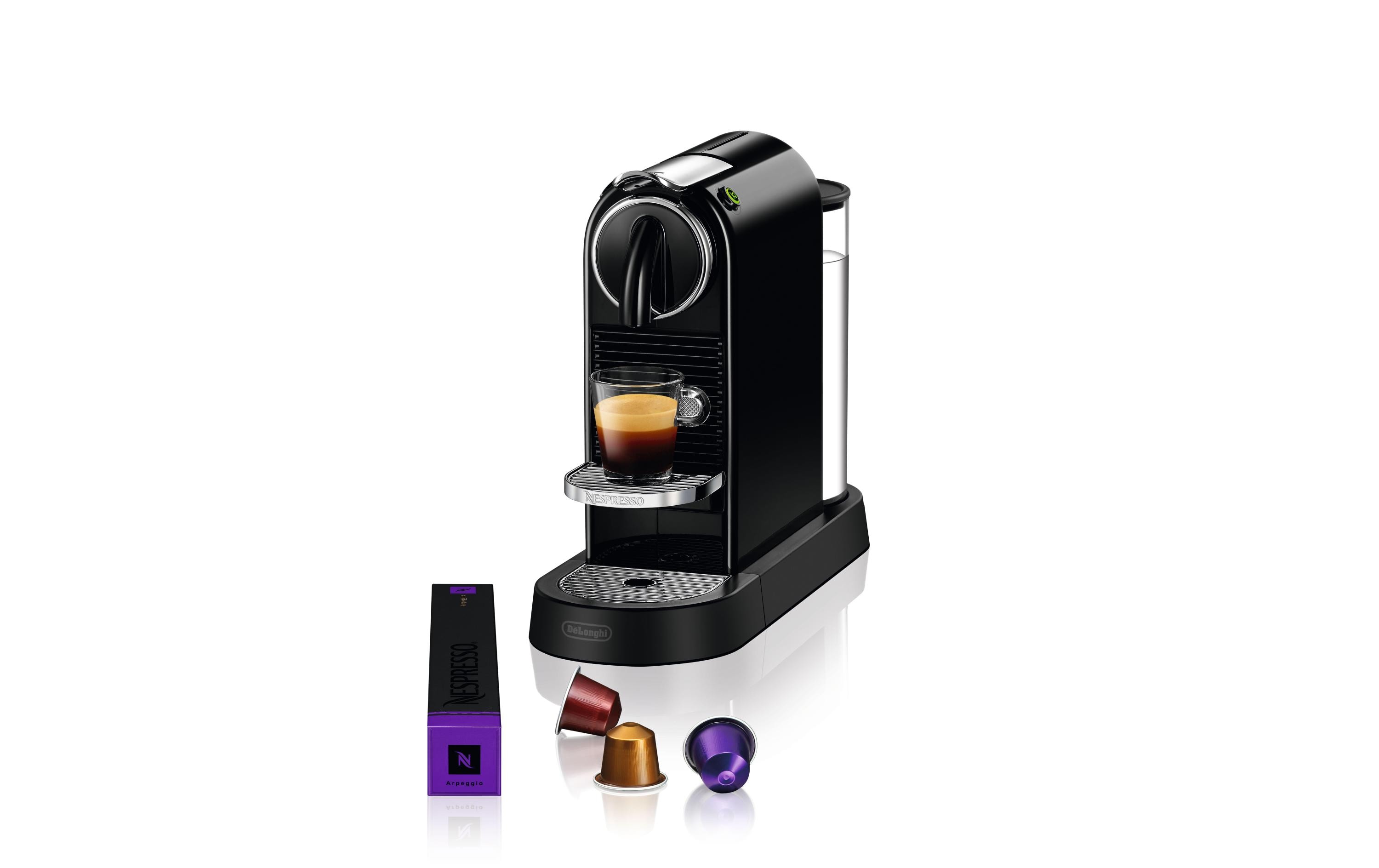 De'Longhi Kaffeemaschine Nespresso CitiZ EN167.B Schwarz