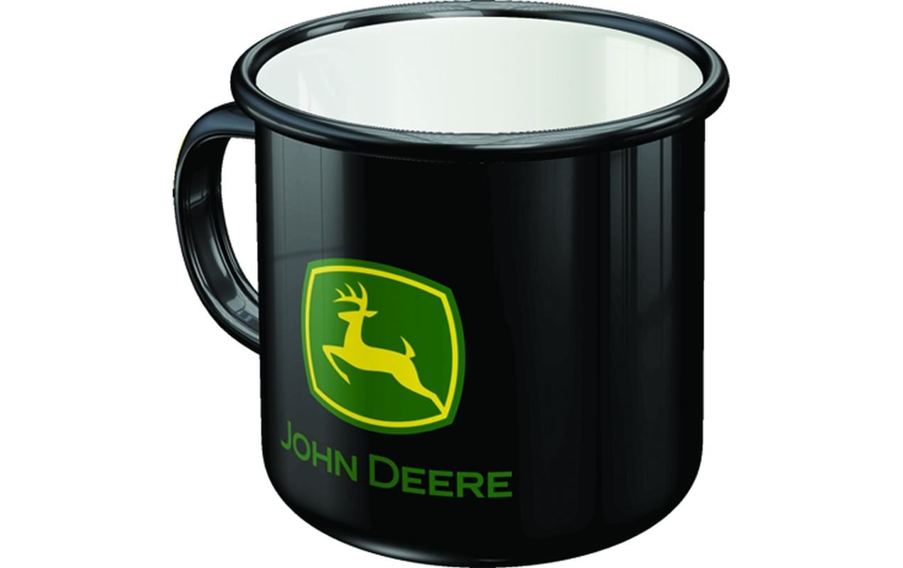 Nostalgic Art Universaltasse John Deere 360 ml, 1 Stück, Schwarz