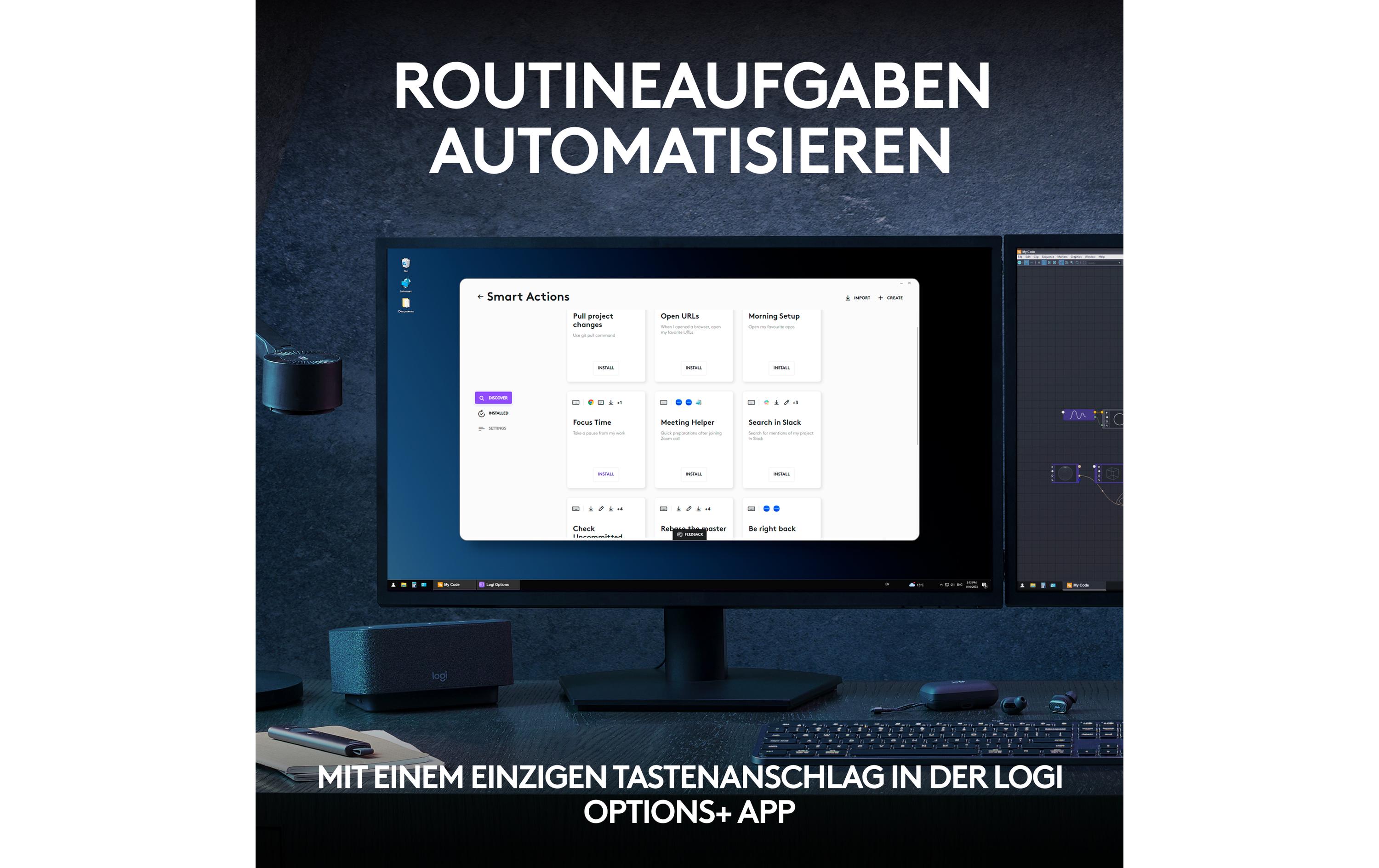 Logitech Tastatur MX Keys S CH-Layout