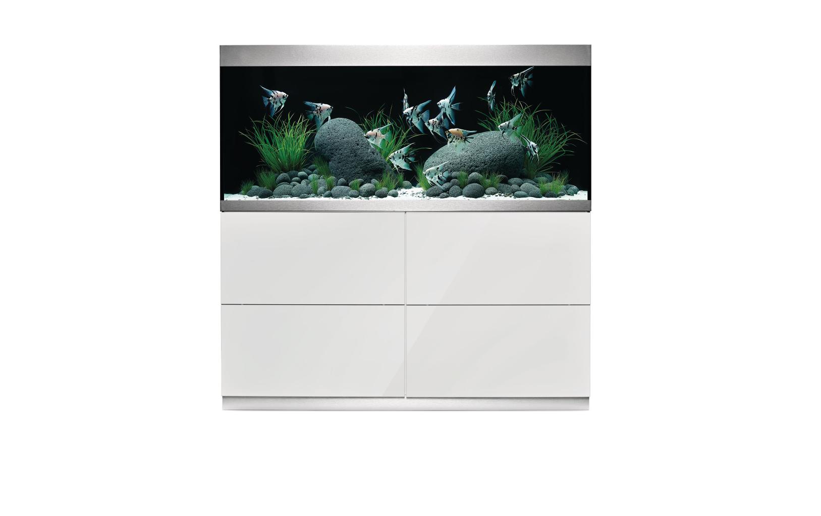 OASE Aquarienkombination HighLine optiwhite 400, Weiss, 413 l