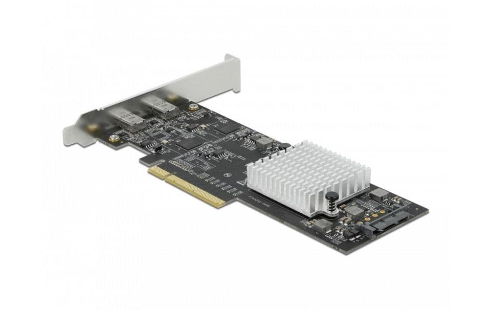 Delock PCI-Express-Karte USB 3.2 Gen2x2 - 2x USB-C Dual Channel