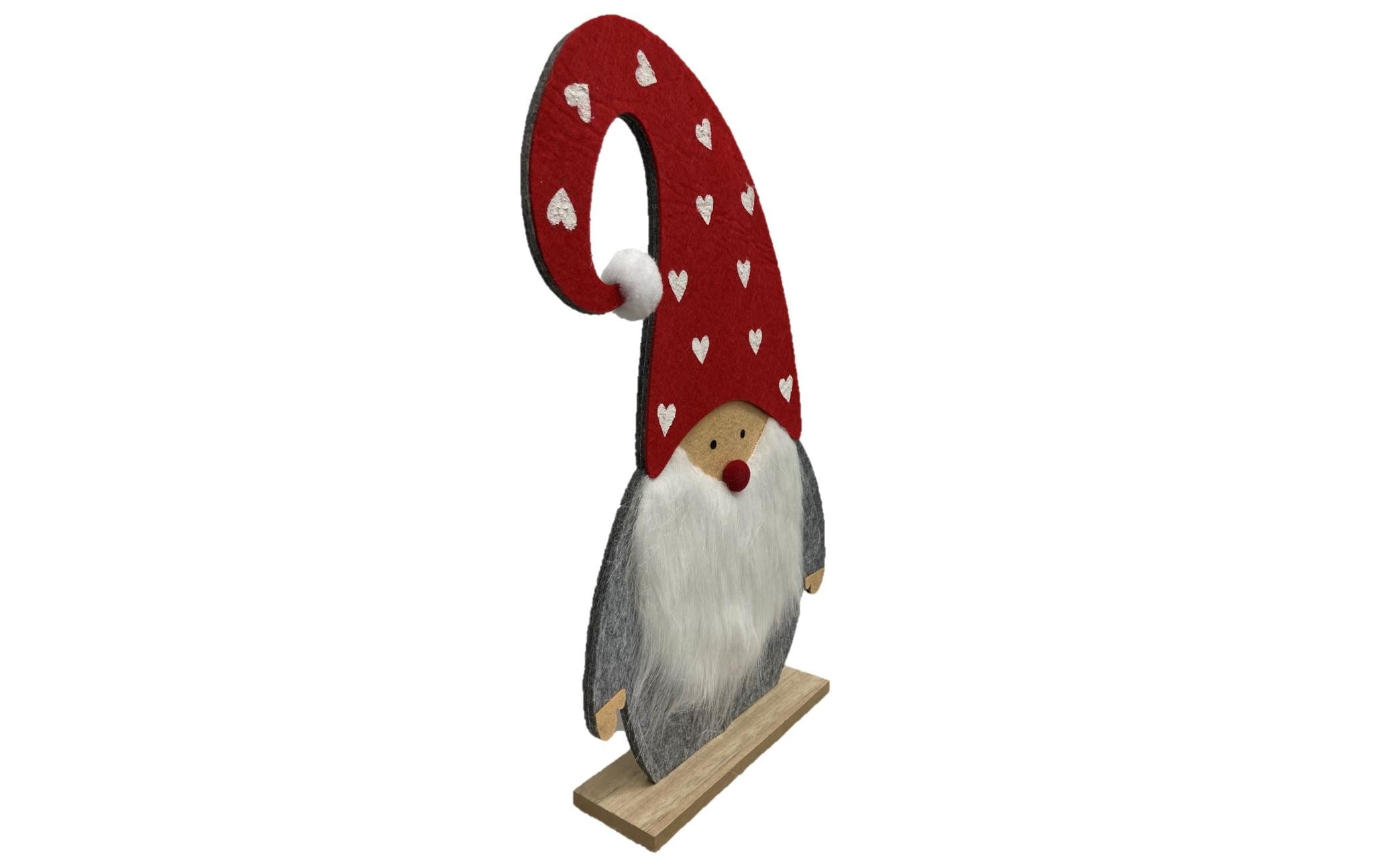 Dameco Aufsteller Weihnachtsmann 41 cm, Holz