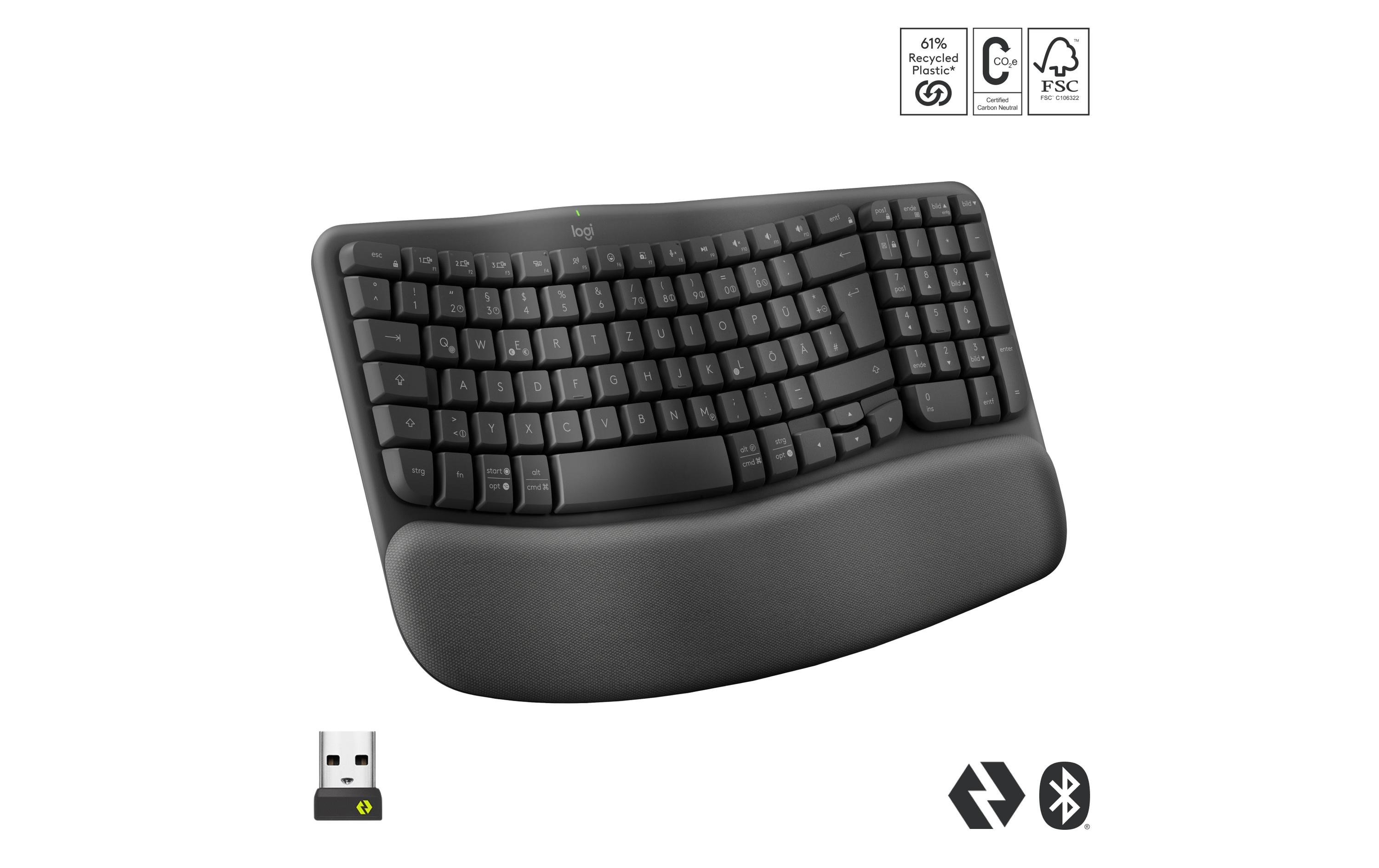 Logitech Tastatur Wave Keys