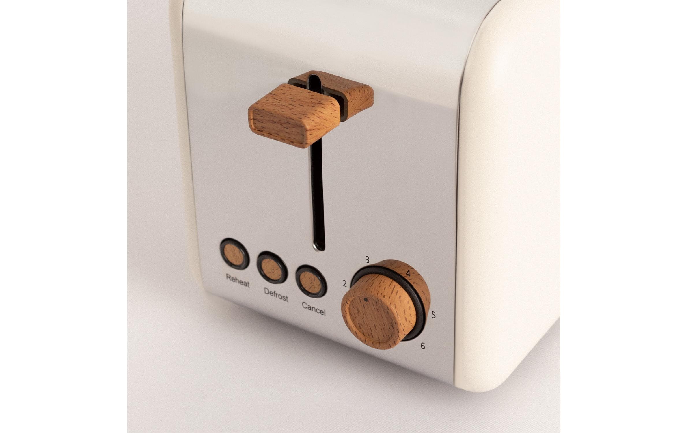 Create Toaster Retro Vanille