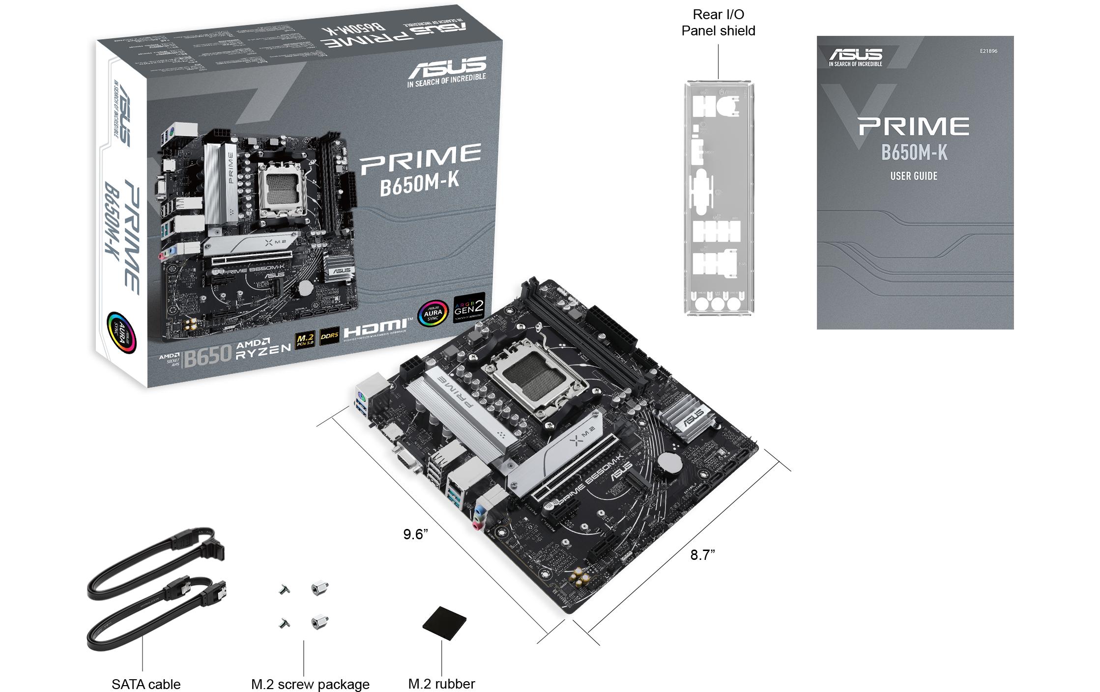 ASUS Mainboard PRIME B650M-K