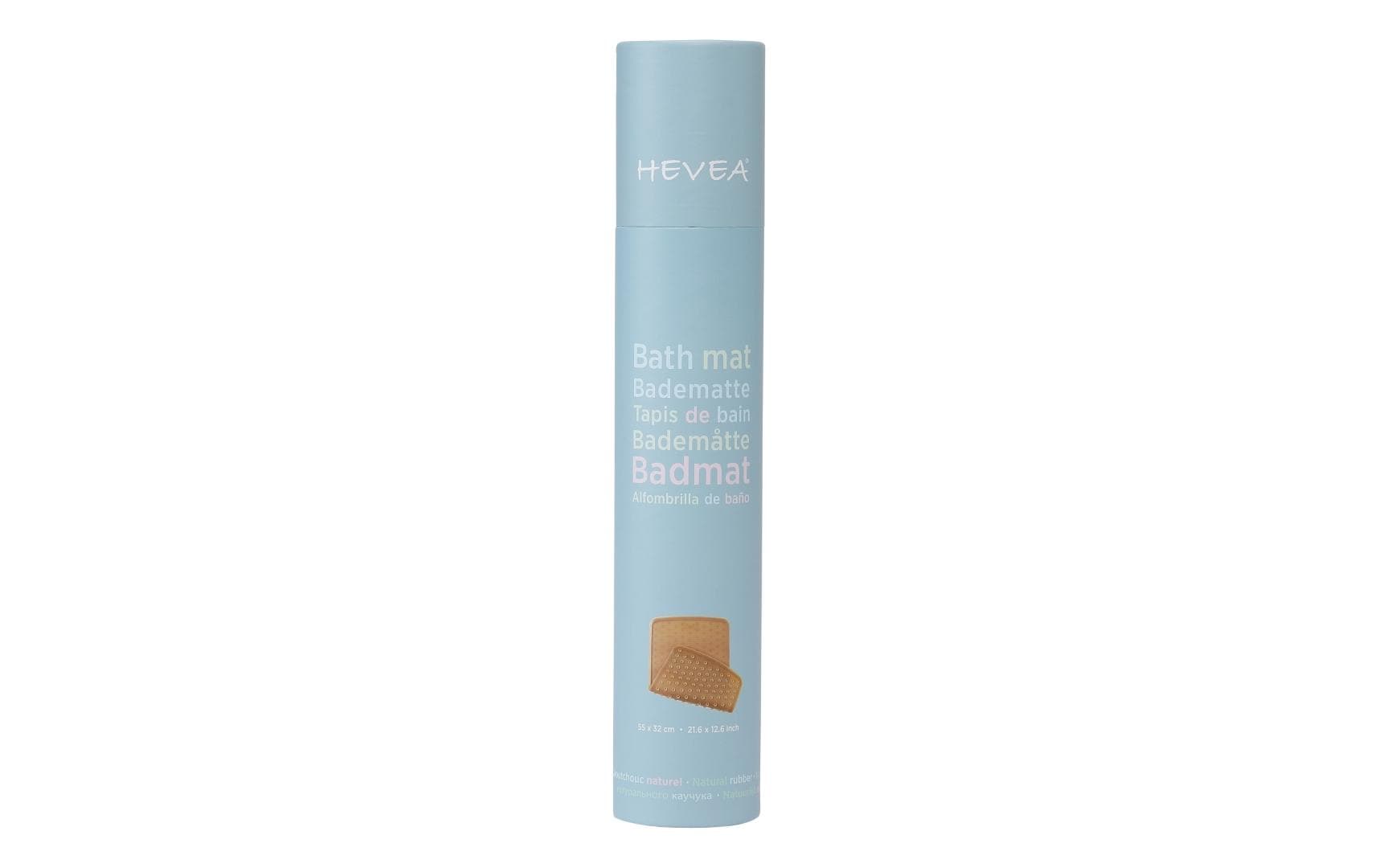 HEVEA Badematte natural 55 x 32 cm