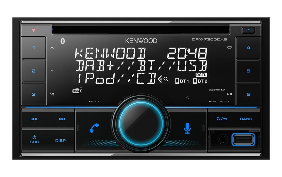 Kenwood Autoradio DPX-7300DAB 2 DIN