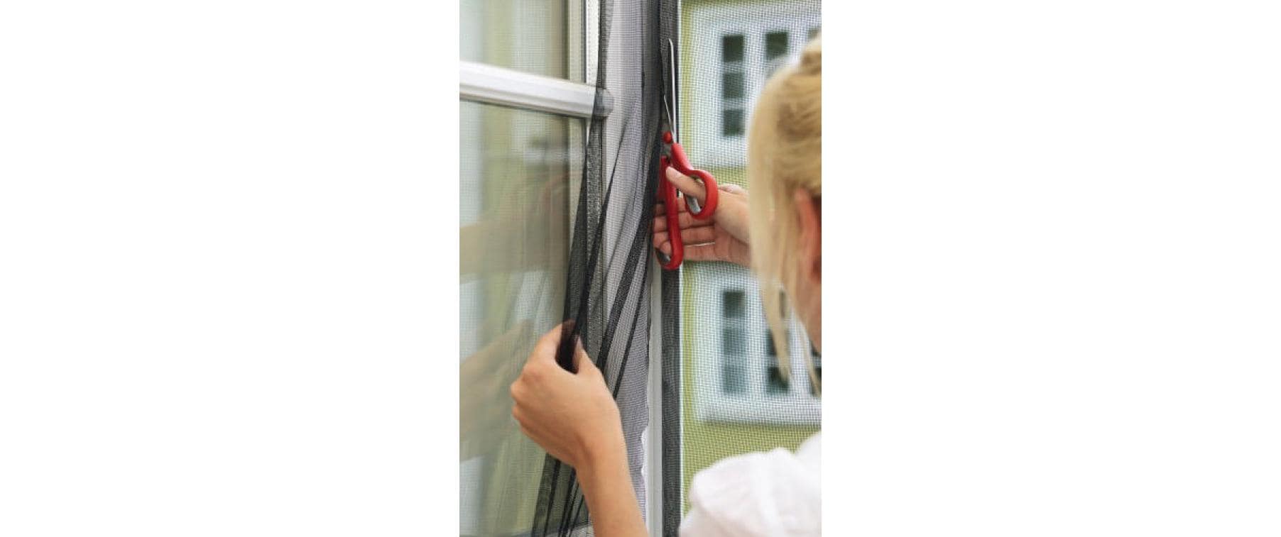 tesa Fliegengitter Insect Stop Comfort Fenster 1.2x2.4m weiss