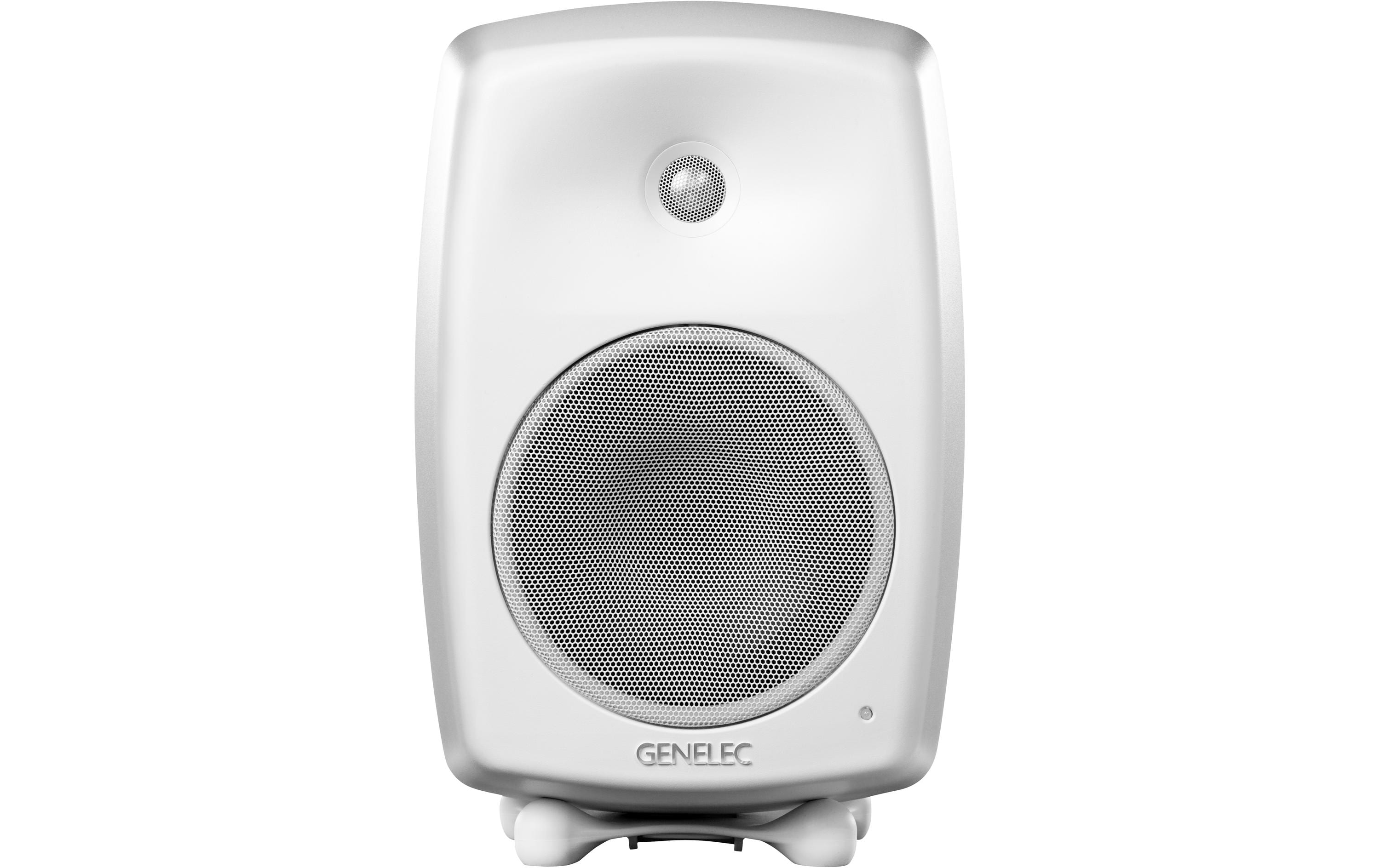 Genelec Regallautsprecher G Four – 90 Watt, Weiss