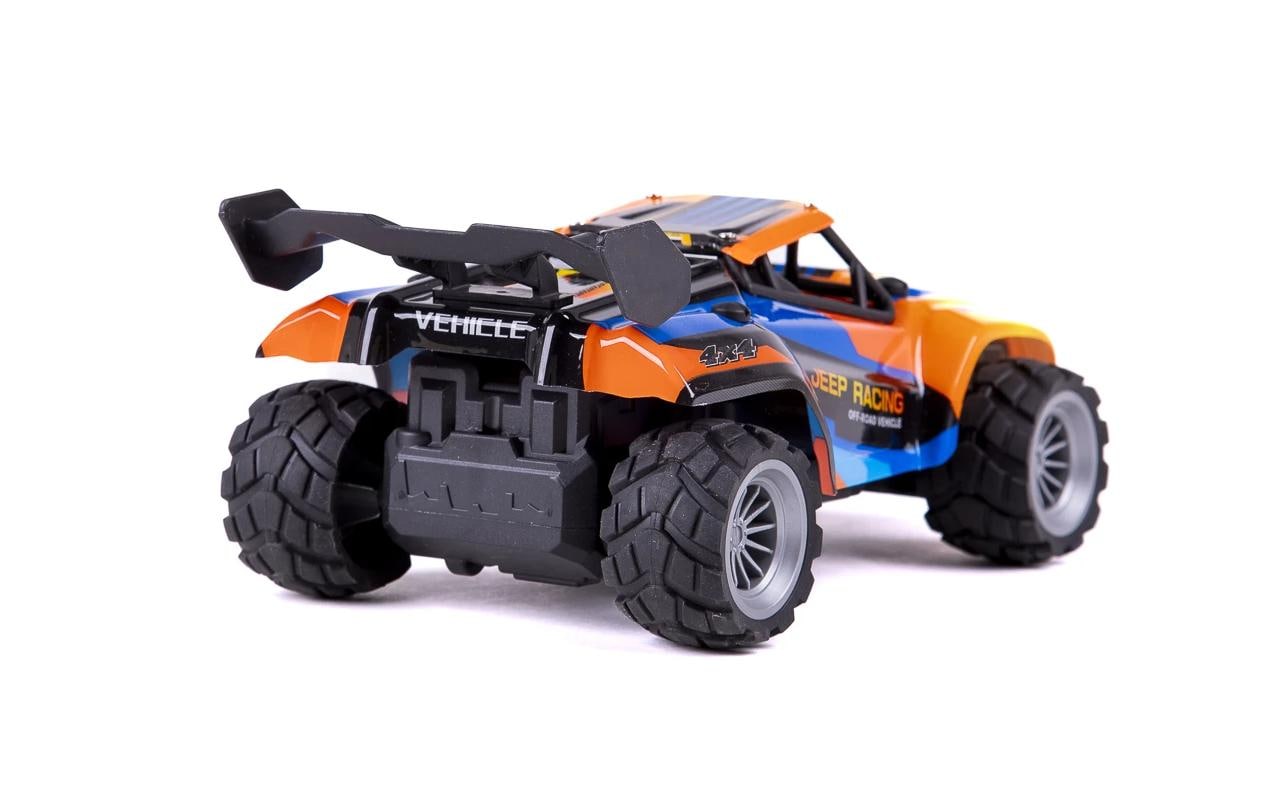 TEC-TOY Buggy Jeep Racing Blau/Orange, 1:18