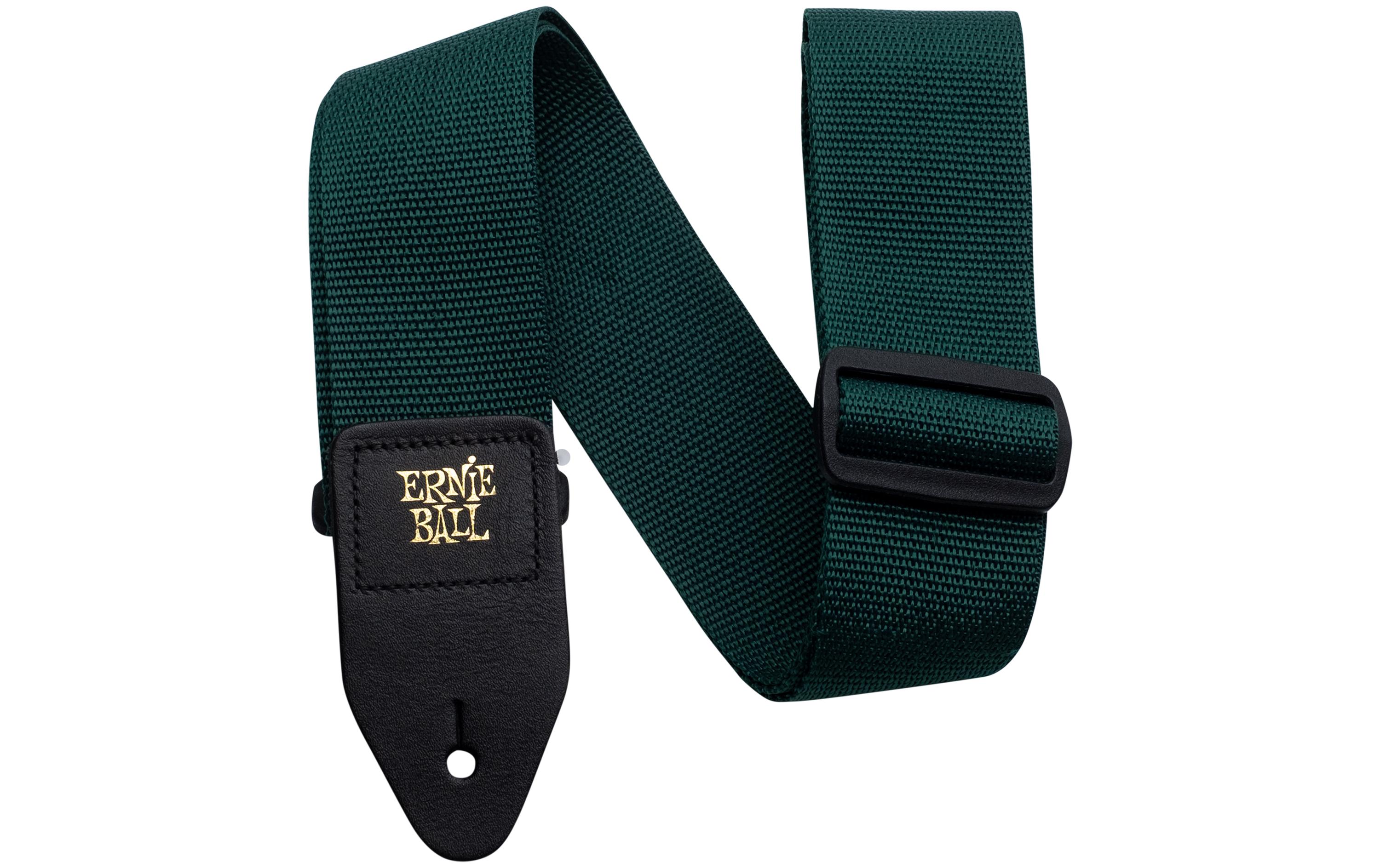 Ernie Ball Gitarrengurt Polypro Forest Green