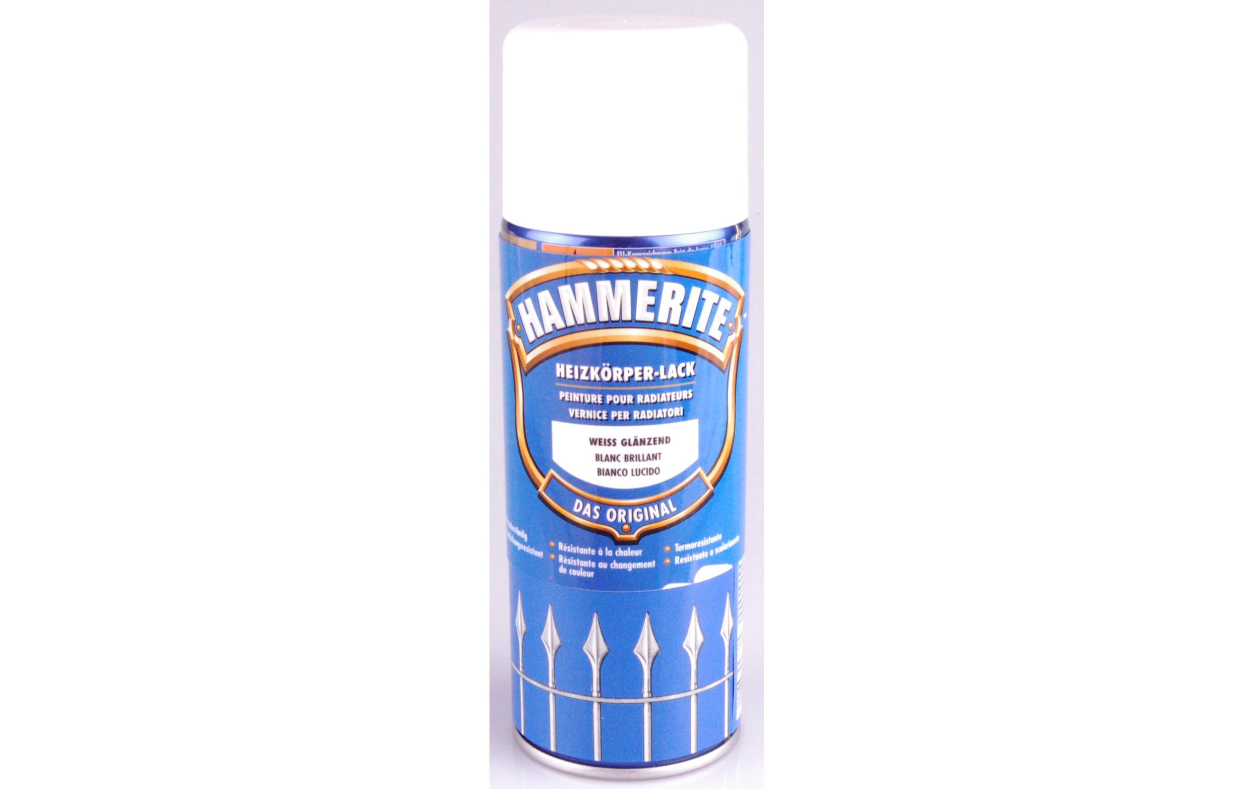 Hammerite Heizkörper-Lack, Glänzend, Weiss, 400 ml