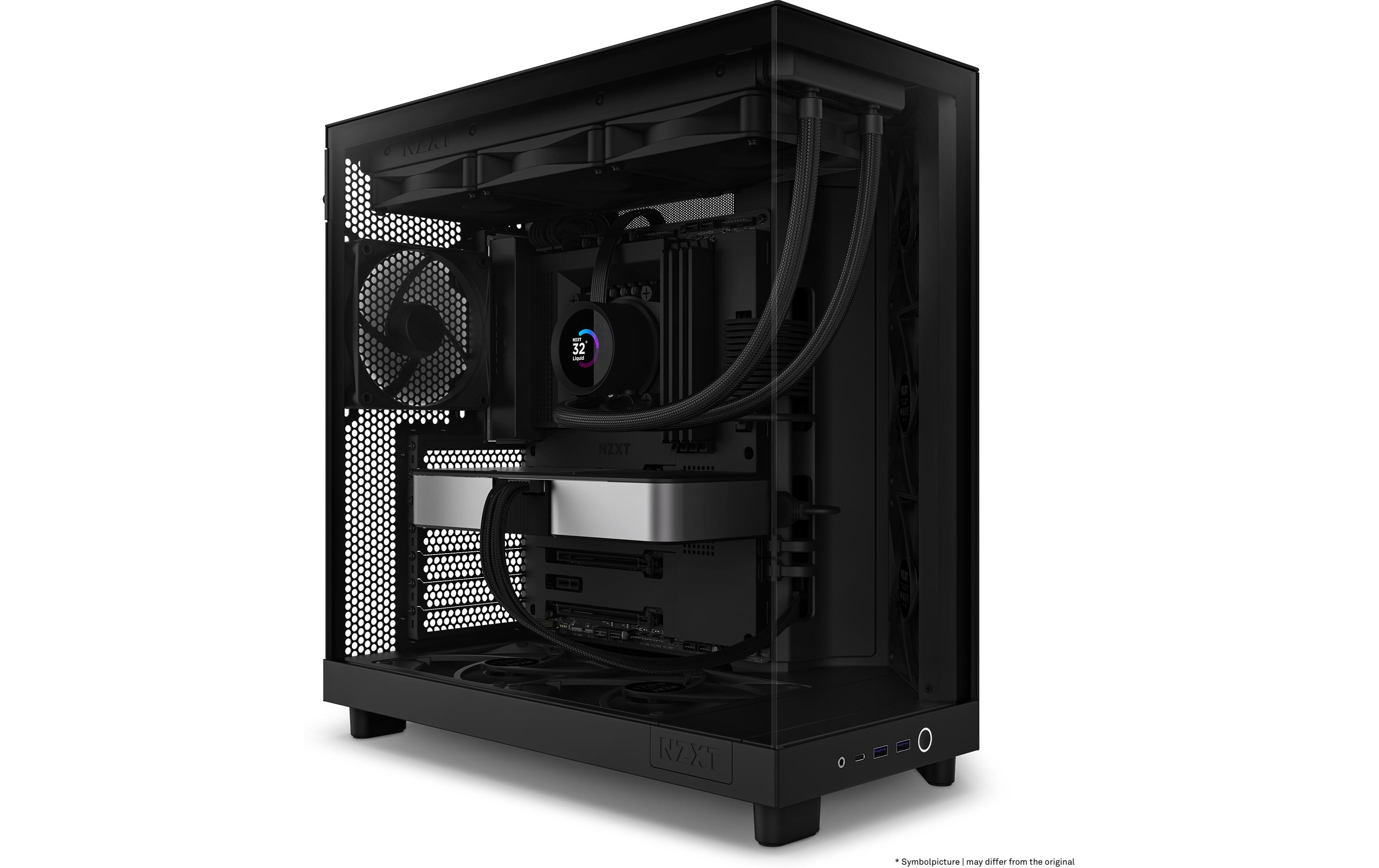 NZXT PC-Gehäuse H6 Flow Schwarz