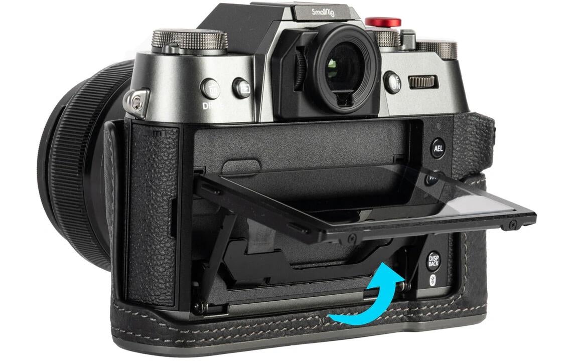 Smallrig Leder-Halbtaschen-Kit für FUJIFILM X-T50 Schwarz